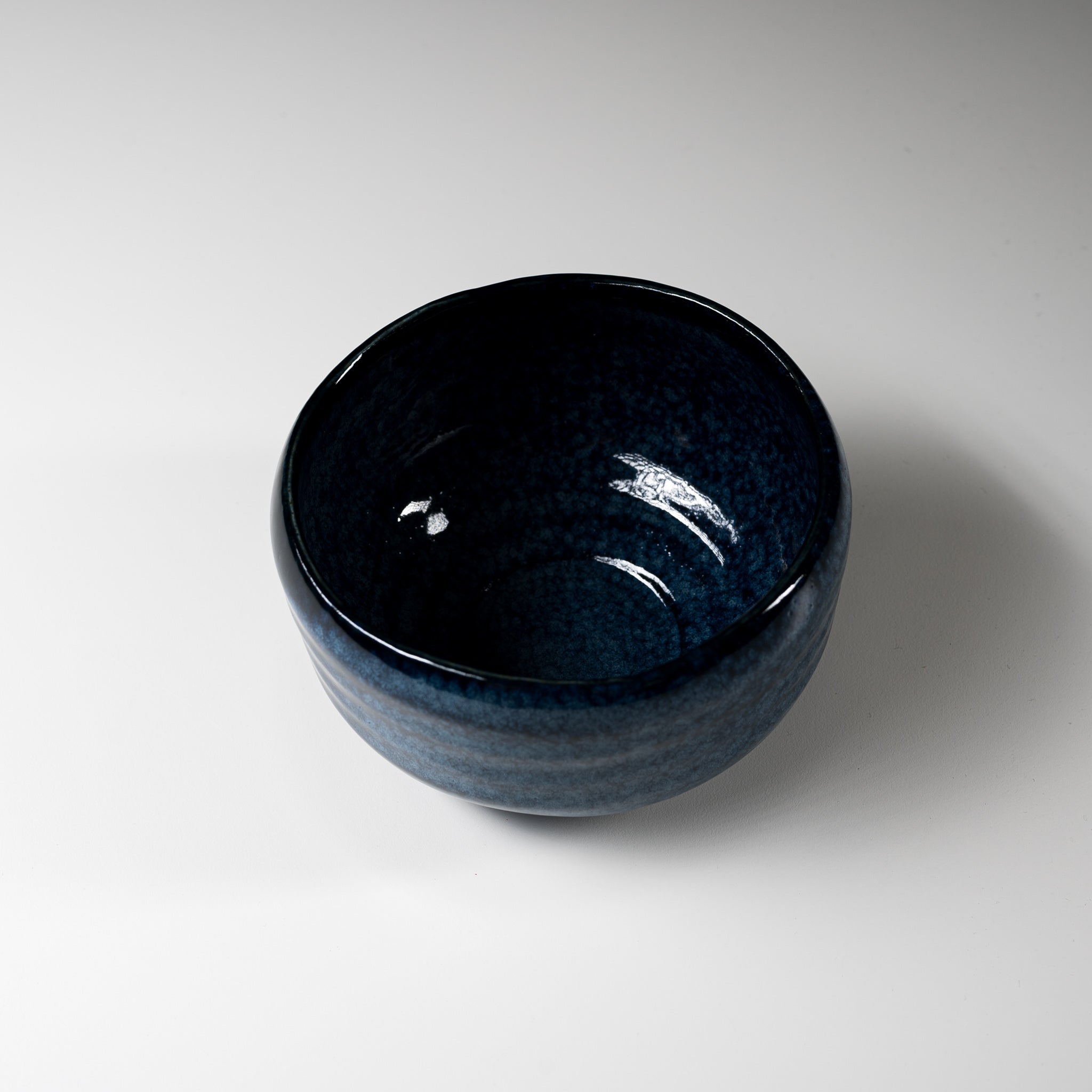 Premium Matcha Bowl - Lapis Blue Ceramic Tea Cup for Japanese Tea Ceremony | Handcrafted Traditional Chawan for Matcha, Green Tea & Hot Beverages | Perfect for Zen Meditation, Tea Parties & Home Decor