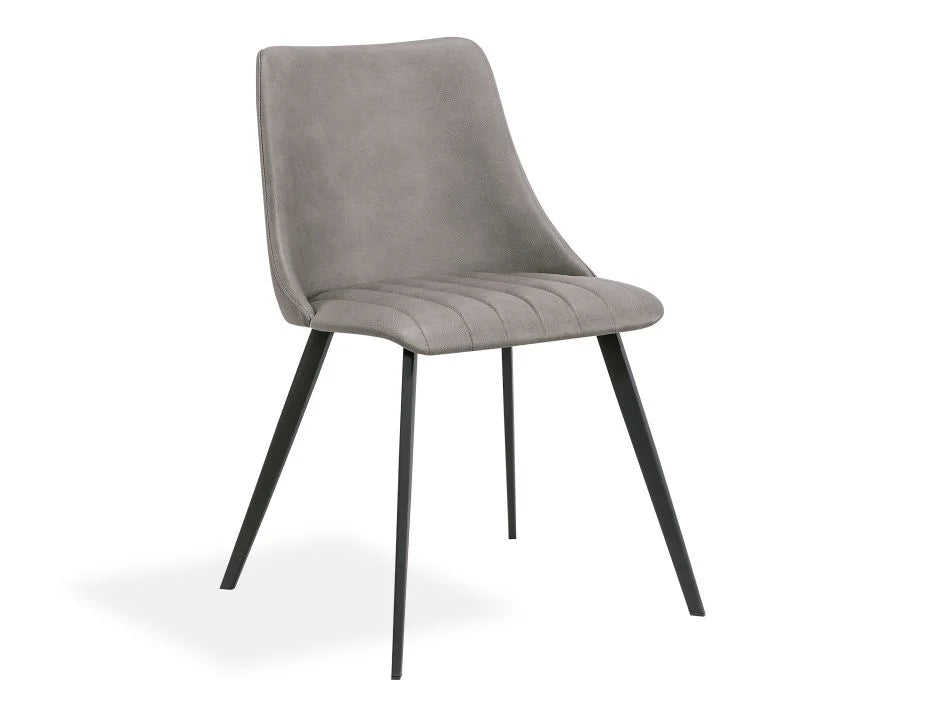 Stylish Andorra Dining Chair - Modern Wooden Kitchen Chair with Upholstered Seat - Perfect for Dining Room, Kitchen, Breakfast Nook & Home Decor