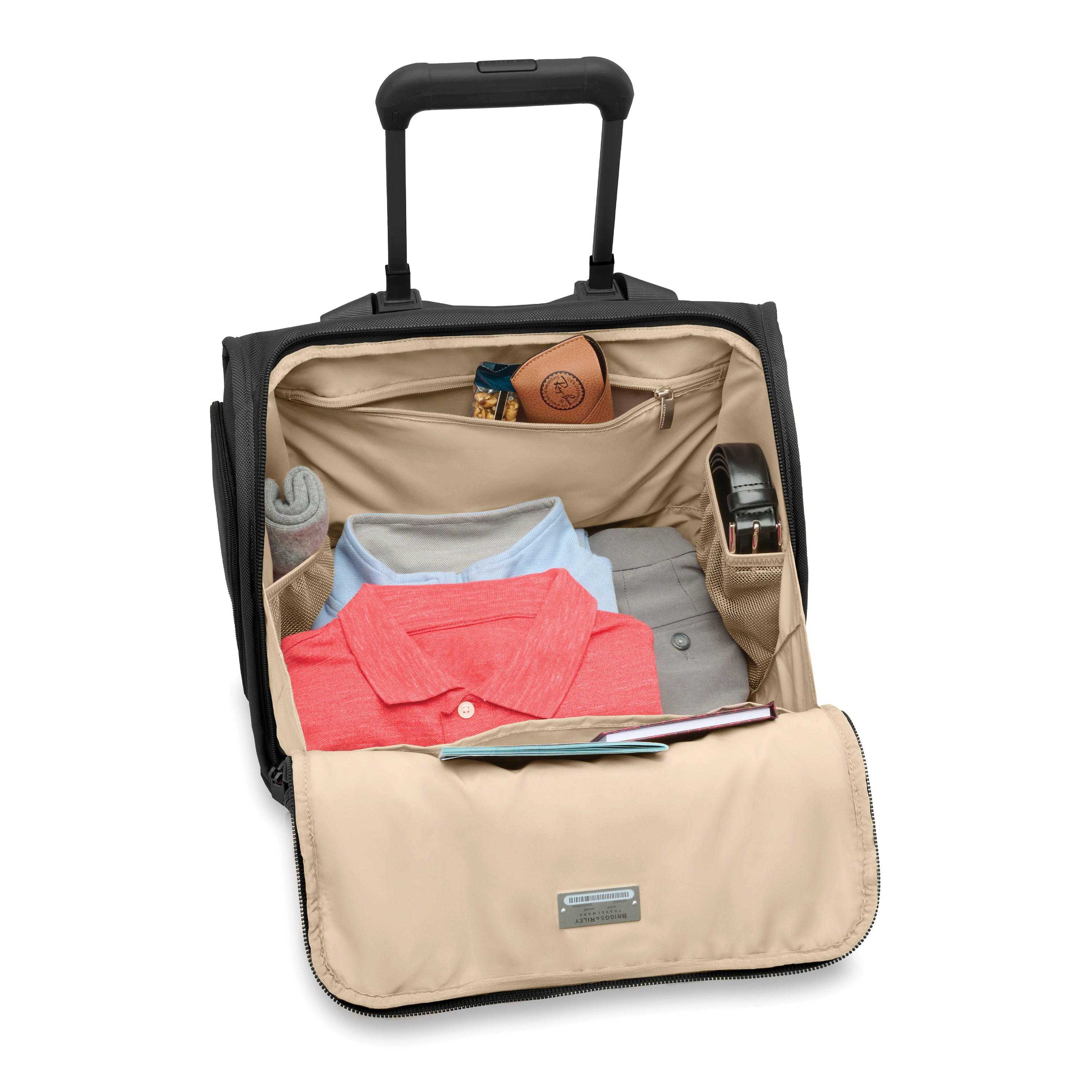 Briggs & Riley NEW Baseline 2 Wheel Cabin Luggage - Lightweight Carry-On Suitcase for Air Travel, Business Trips & Weekend Getaways