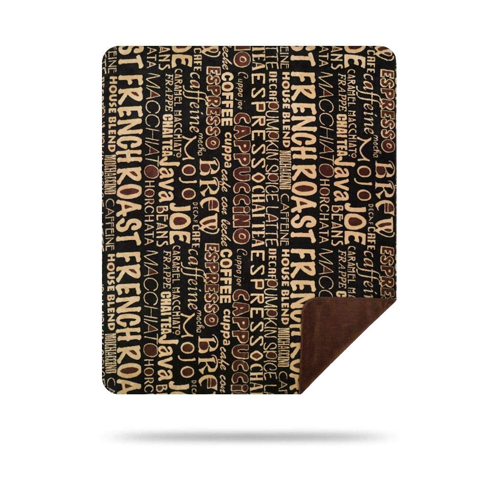 Denali Ultimate Comfort Plush Throw Blanket - Hand-Stitched Super Soft Blanket for Couch & Bed - Made in USA - Perfect for Coffee Break, Movie Nights & Home Decor