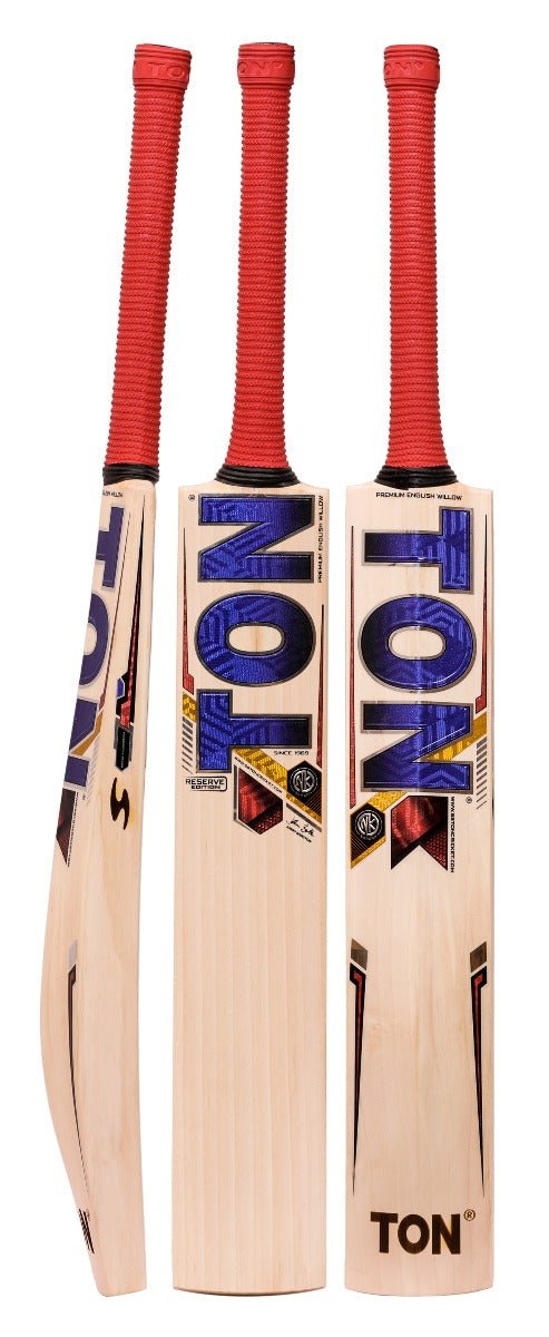 Premium SS Ton Reserve Edition English Willow Cricket Bat - Professional Grade for Matches & Training - Perfect for Club, League & Practice Sessions