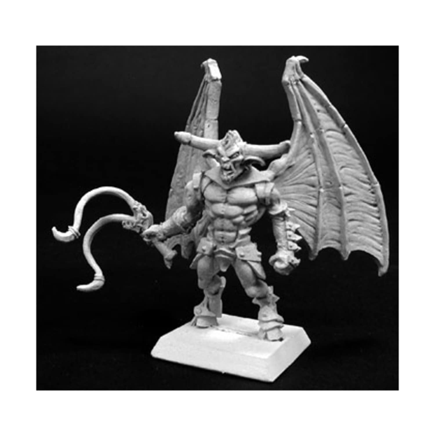 Reaper Guros Darkspawn Captain Miniature 25mm Heroic Scale Warlord Miniatures - Fantasy Tabletop RPG Game Figure for Dungeons & Dragons, Pathfinder, and Warhammer