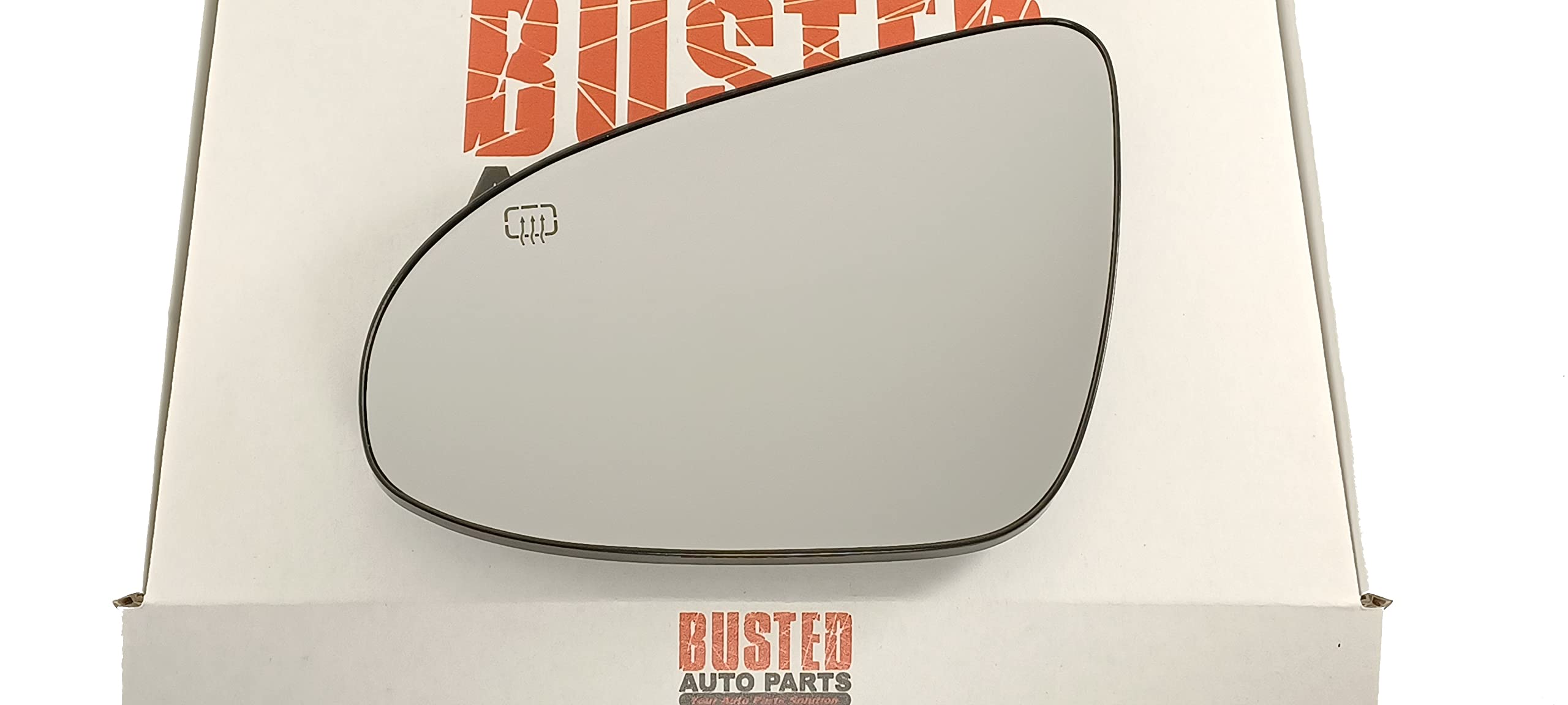 Replacement Heated Driver Side Mirror Glass with Backing Plate for 2014-2019 Toyota Corolla - Perfect for Winter Driving & Enhanced Visibility