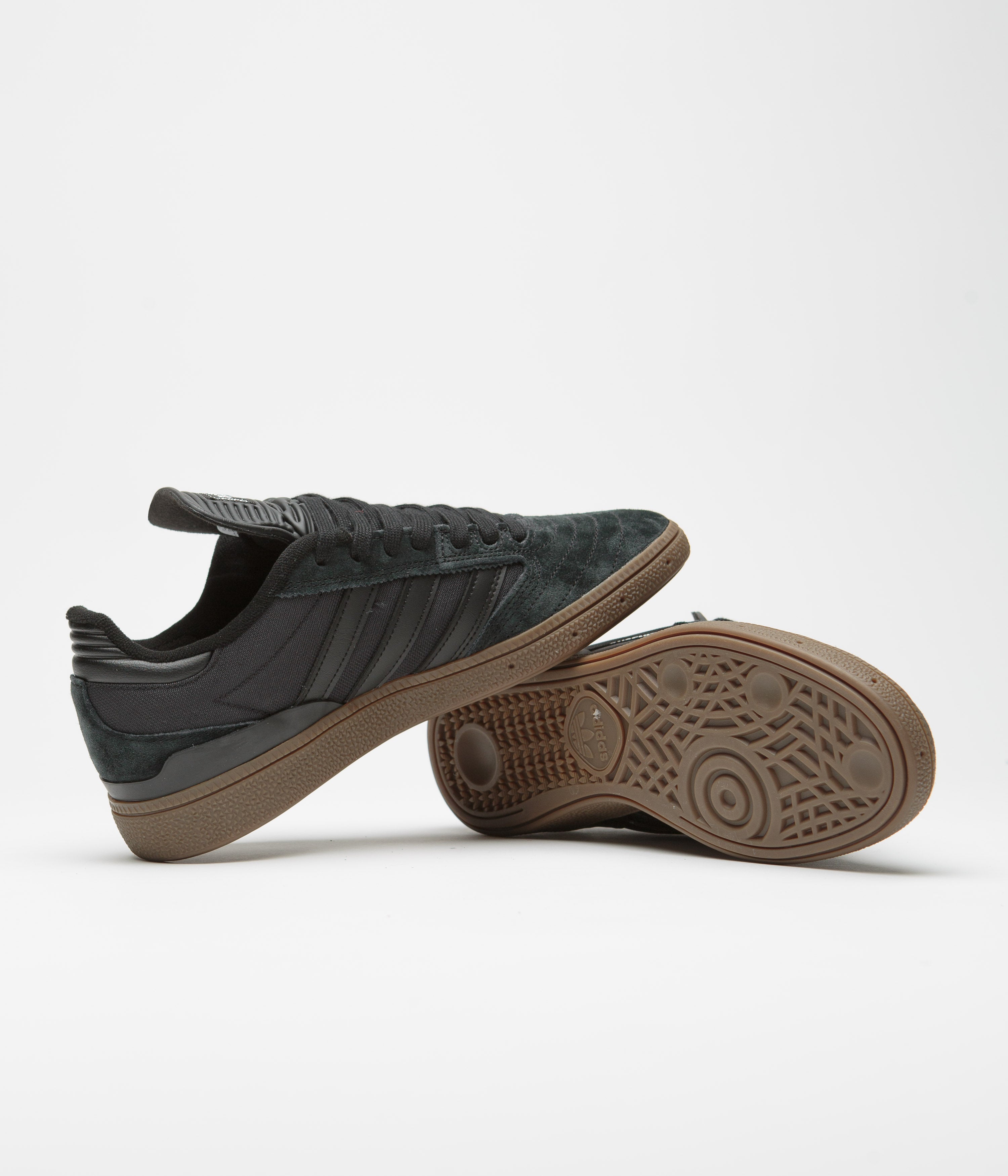 Adidas Busenitz Shoes Men's Skateboarding Sneakers - Core Black / Gum5 Sole for Comfort & Durability - Perfect for Street Skating & Casual Wear