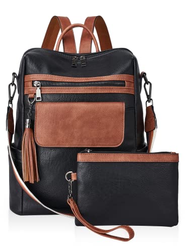 Black With Brown