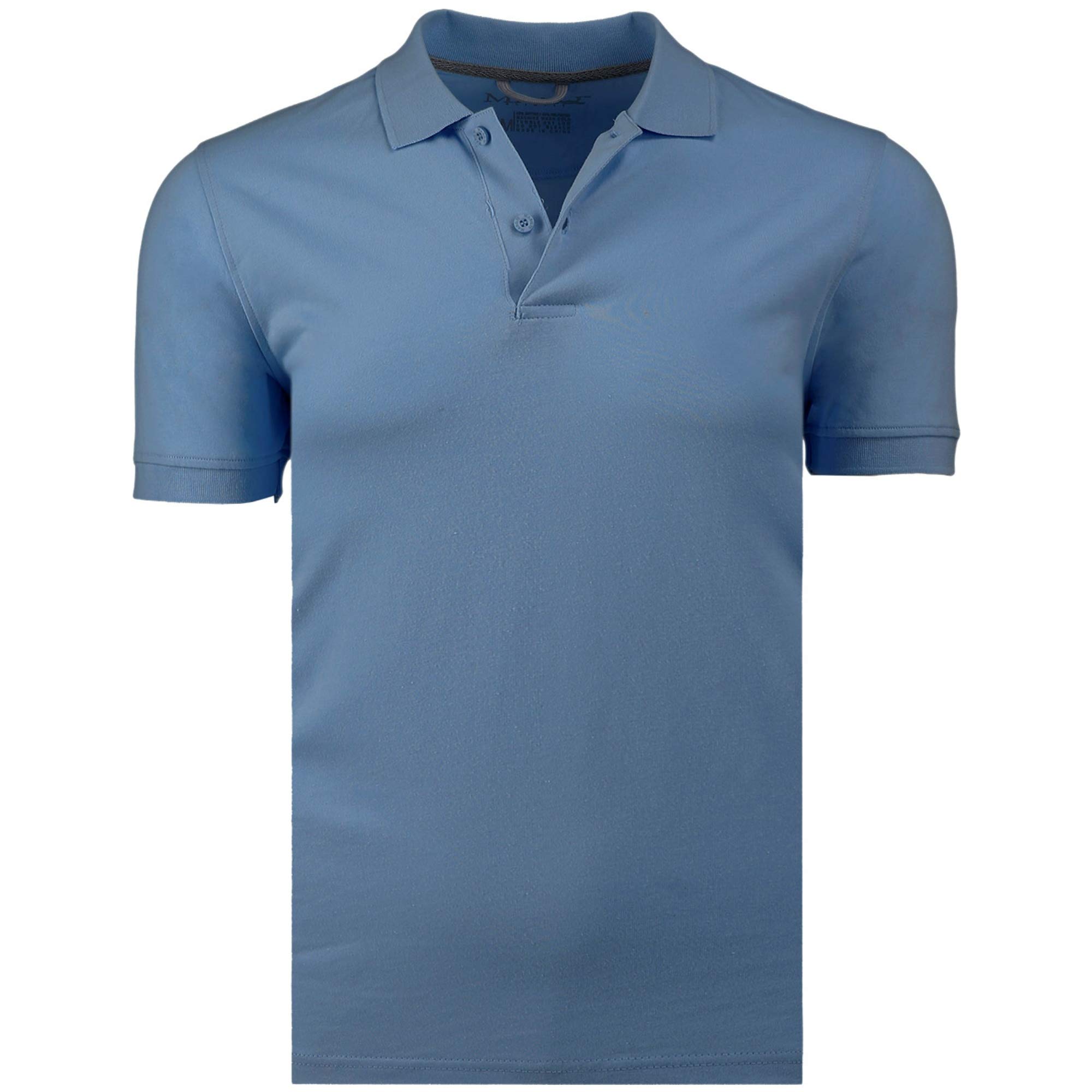 Marquis Slim Fit Jersey Polo Shirt for Men - Breathable Comfortable Cotton Blend Casual Wear - Perfect for Office, Golf & Summer Outings