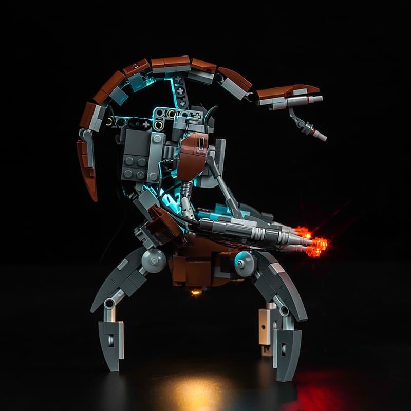 LEGO Star Wars Droideka 75381 Light Kit - LED Lighting Set for Building Blocks - Perfect for Display & Nighttime Showcase