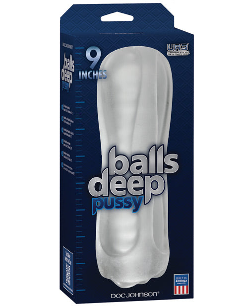 Balls Deep Ultraskyn Realistic Pussy Masturbator - Lifelike Texture for Intense Pleasure - Perfect for Solo Play & Adult Fun