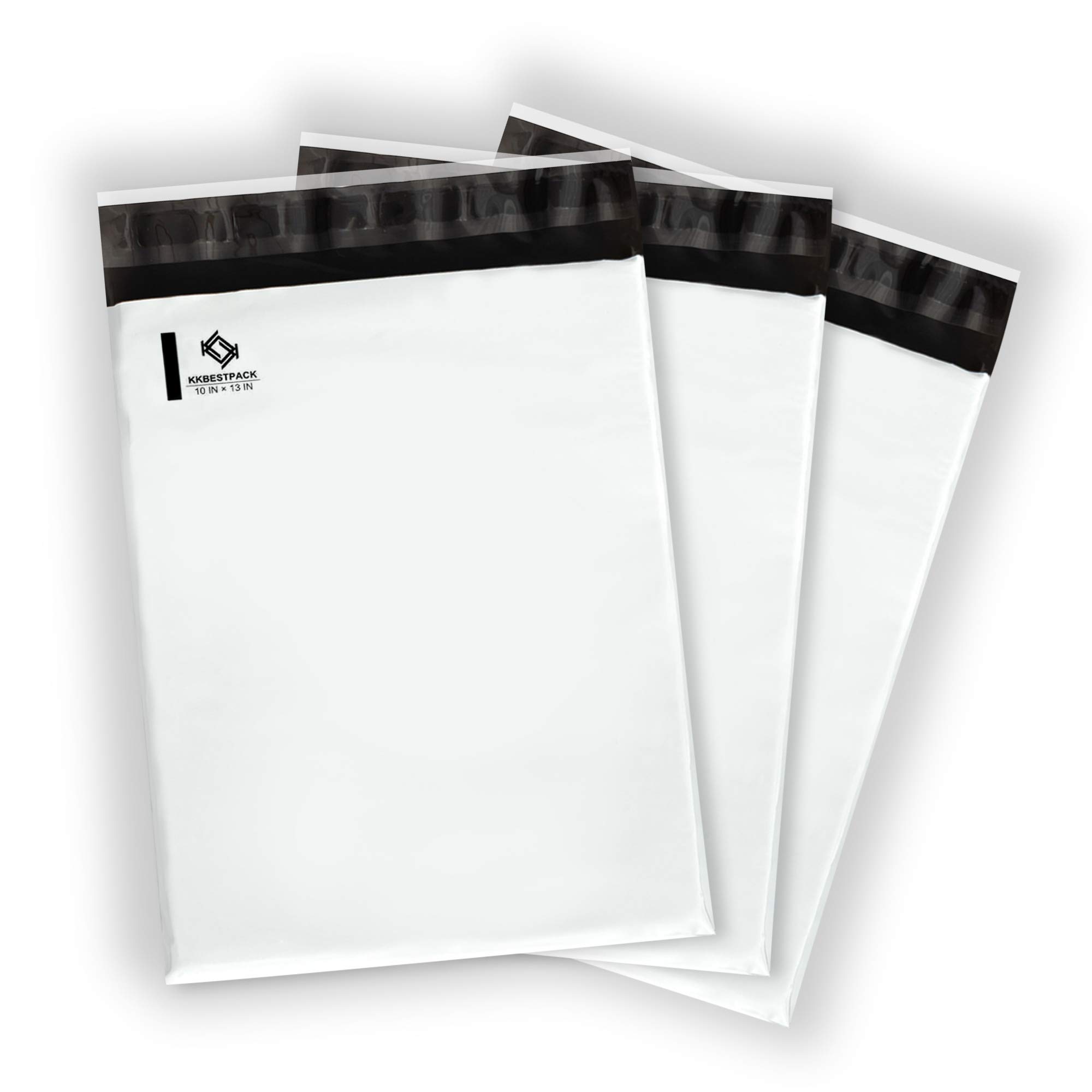 Kkbestpack 10x13 Inch Poly Mailers - 1000 Pcs Bulk Shipping Bags | Waterproof Mailing Envelopes | Durable Plastic Packaging for Ecommerce, Amazon FBA & USPS Shipping