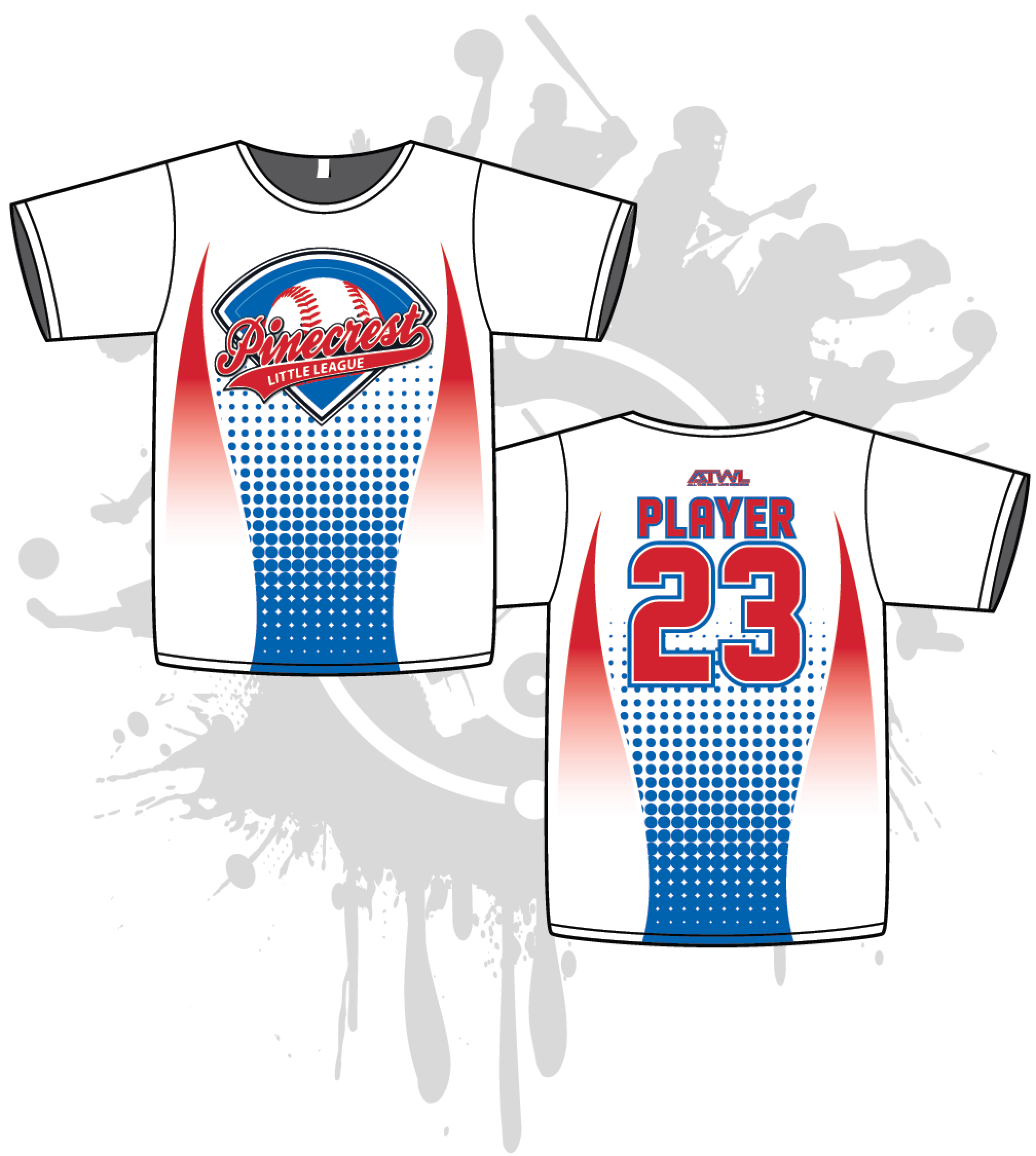 Pinecrest Little League Youth Baseball Shirt - Comfortable & Durable Jersey for Kids - Perfect for Games, Practice & Team Spirit