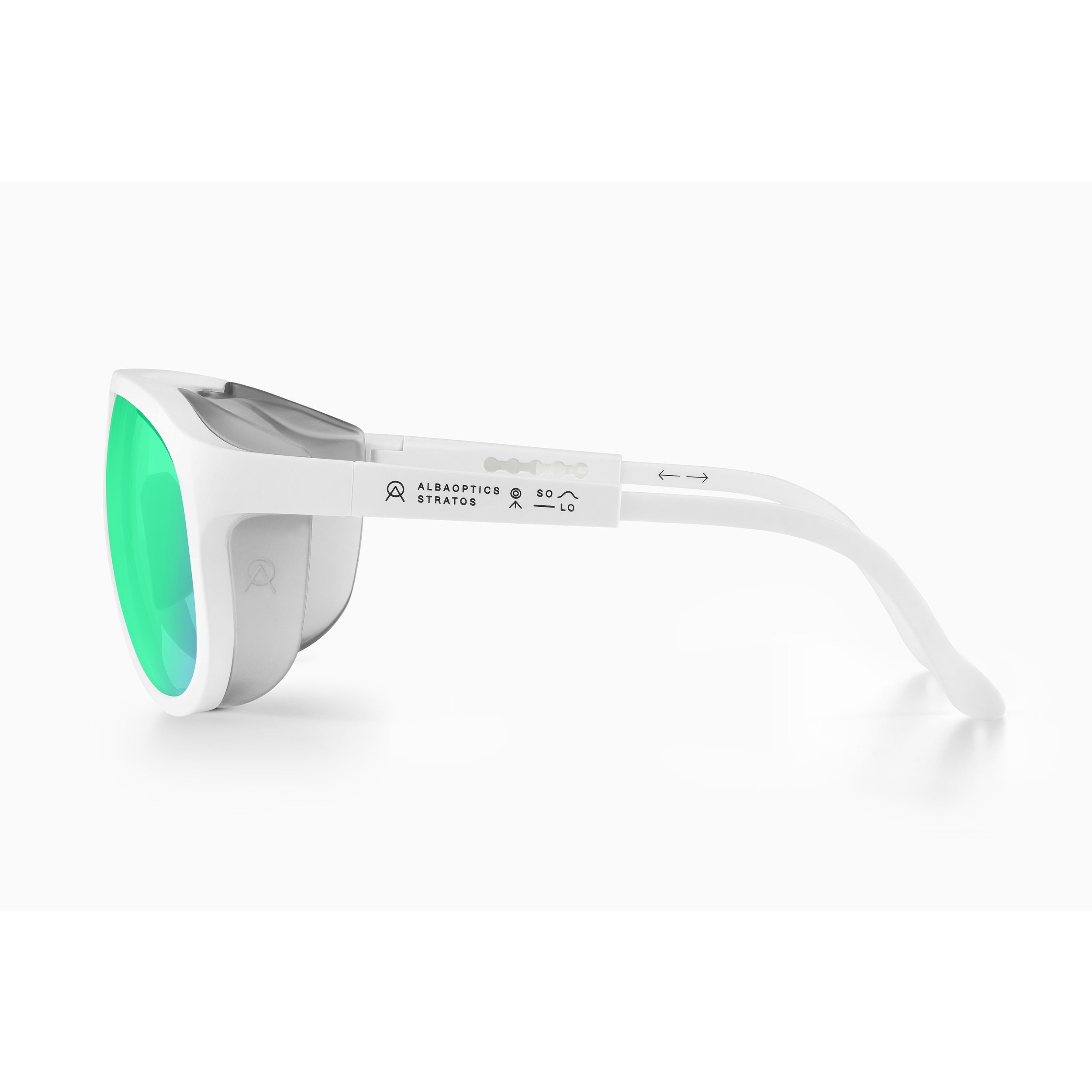 SOLO Black or White Photochromatic Lens - Premium Sunglasses for Outdoor Sports, Cycling & Driving - UV Protection & Anti-Glare