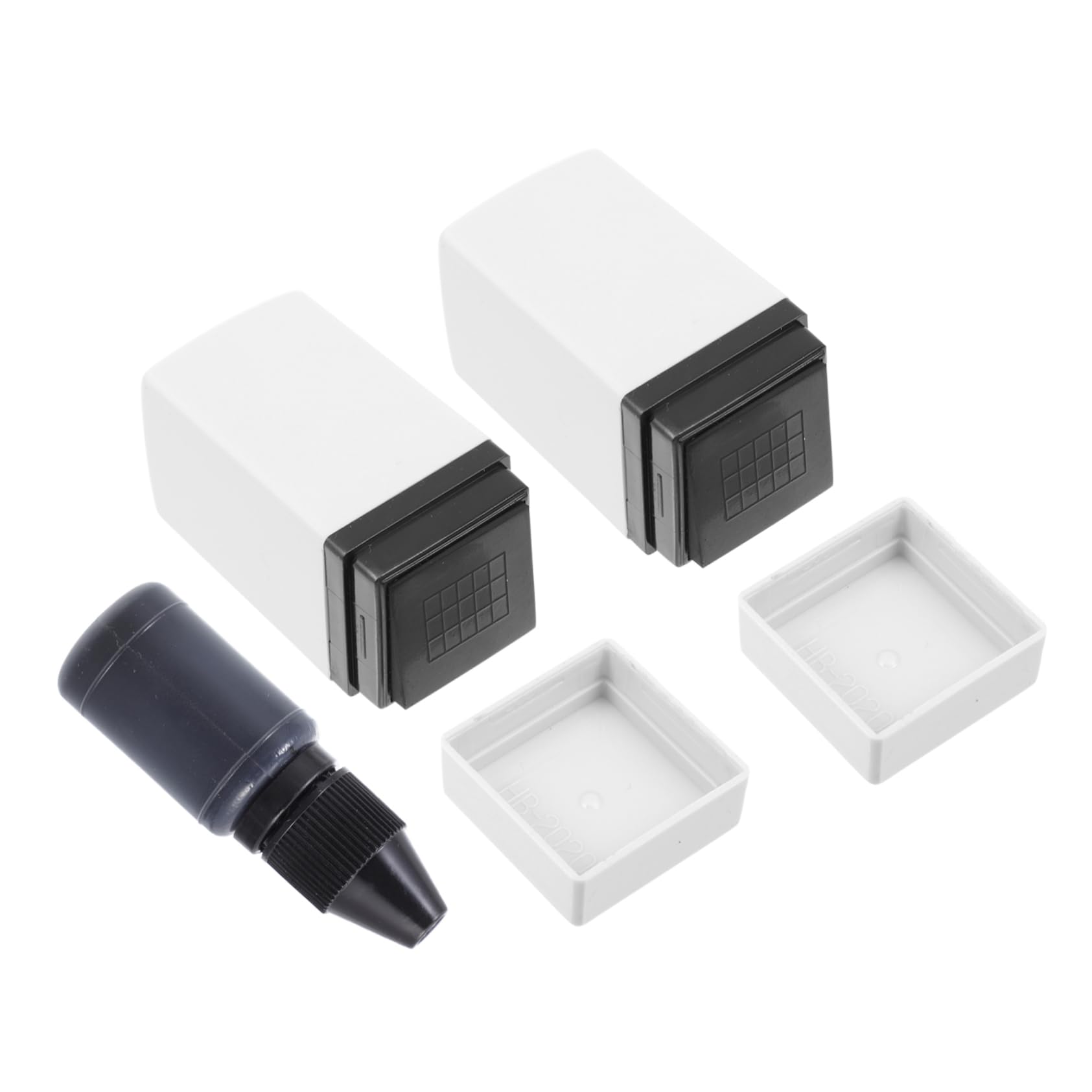 2-Piece Guitar Chord Stamp Set - Ukulele & Classical Guitar Chord Charts - White Plastic Stamps for Guitar & Ukulele Accessories - Perfect for Music Teachers, Beginners & DIY Musicians (Use for Songwriting, Practice & Teaching)