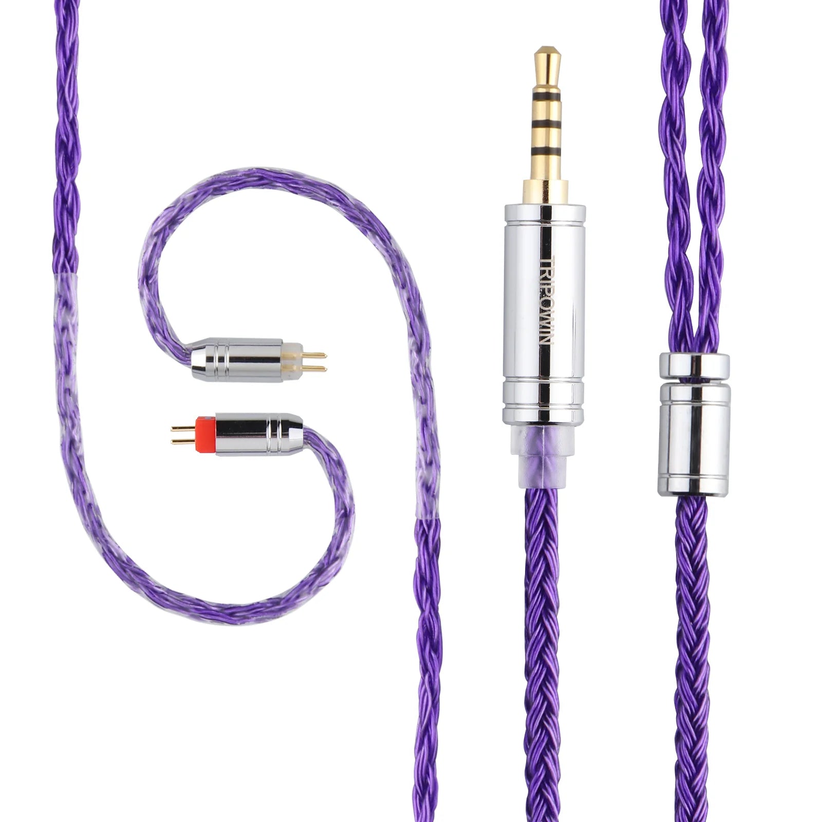 Tripowin Zonie High-Quality Replacement Earphone Cable - Durable 3.5mm Audio Cable for Headphones, IEMs, and Earbuds - Perfect for Music Lovers, Audiophiles, and Gaming Enthusiasts