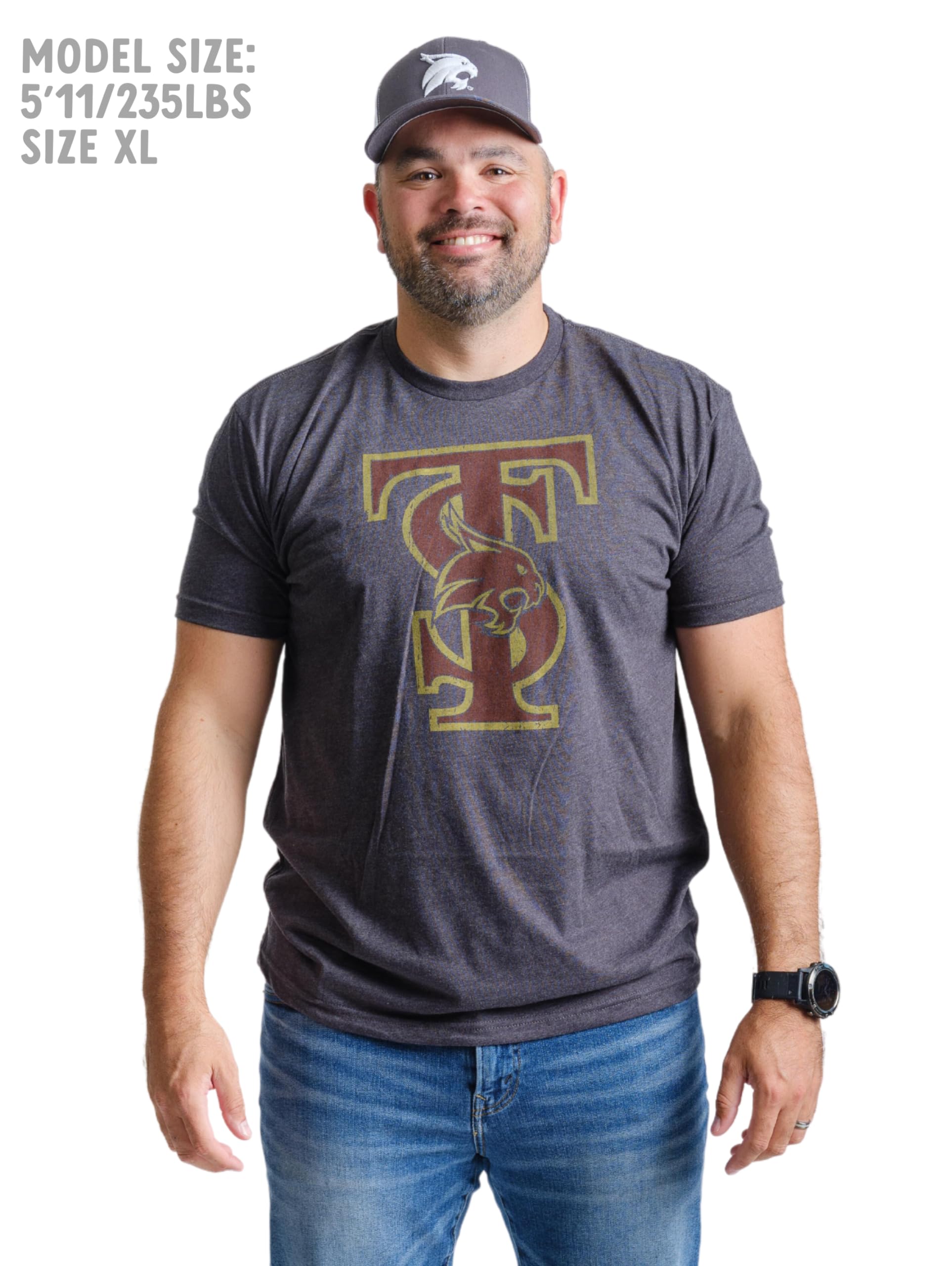 Official NCAA Collegiate Unisex Super Soft Cotton T-Shirts - Comfortable Casual Wear for School, Sports & Everyday Outfits