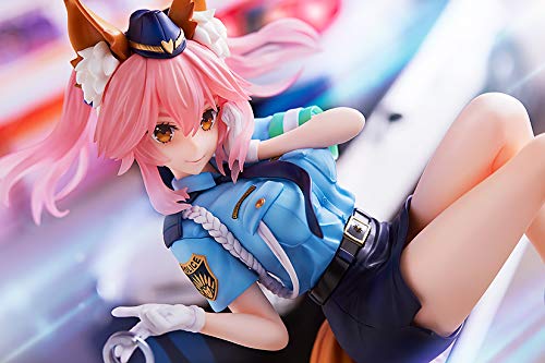 Fate/Extella Link: Tamamo No Mae (Police Fox Version) 1/7 Scale PVC Collectible Figure - Anime Gaming Display & Cosplay Inspiration