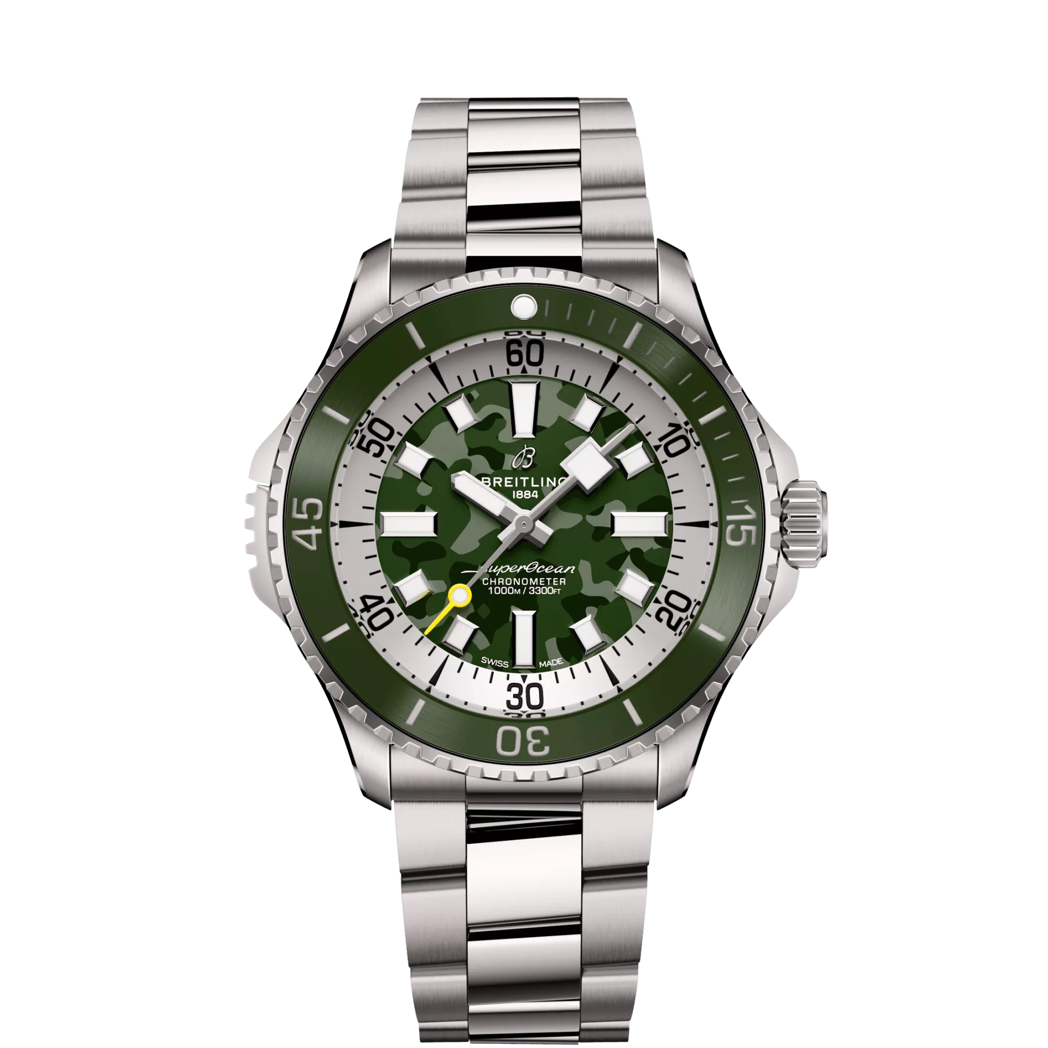 Breitling Superocean Super Diver 46mm Titanium Men's Watch - Luxury Dive Watch for Professional Divers & Water Sports Enthusiasts