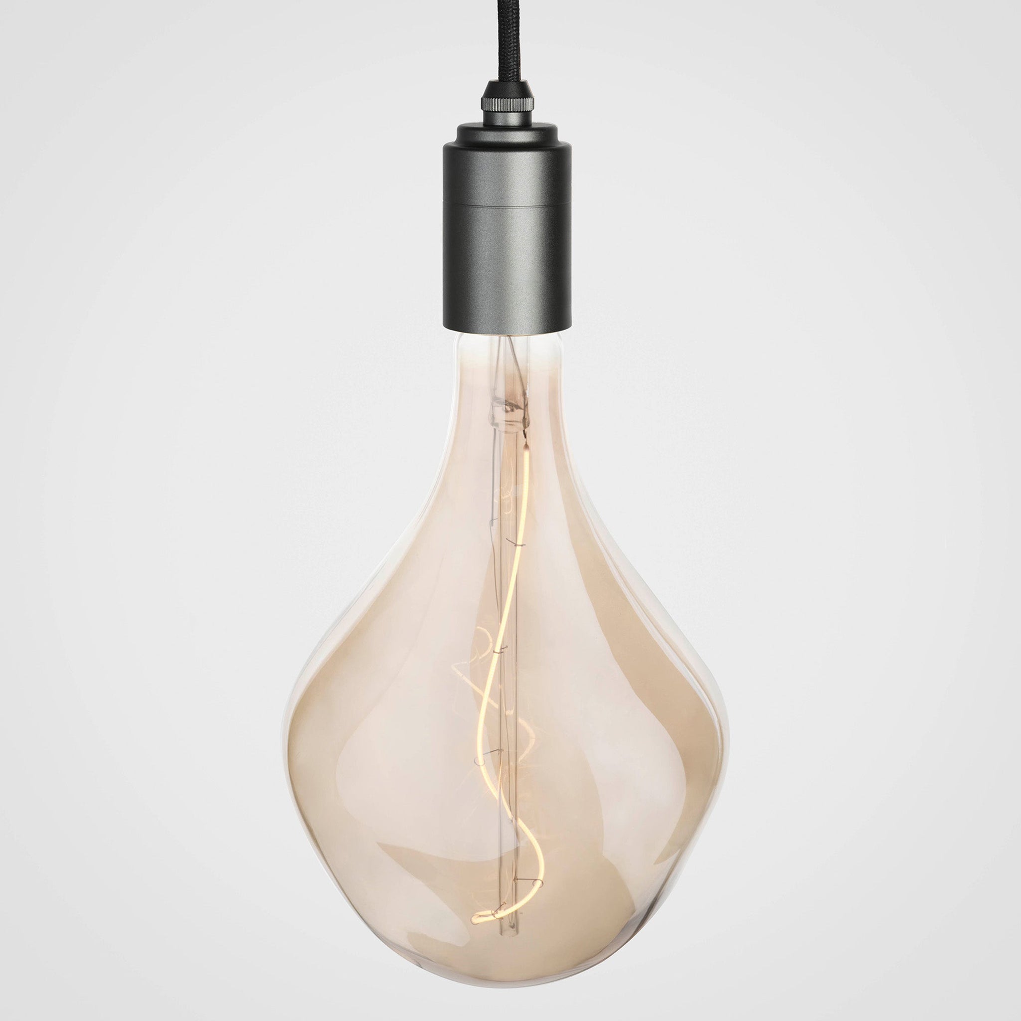 Voronoi II Modern Pendant Light in Graphite - Sleek Geometric Design for Kitchen Island, Dining Room & Living Room Lighting