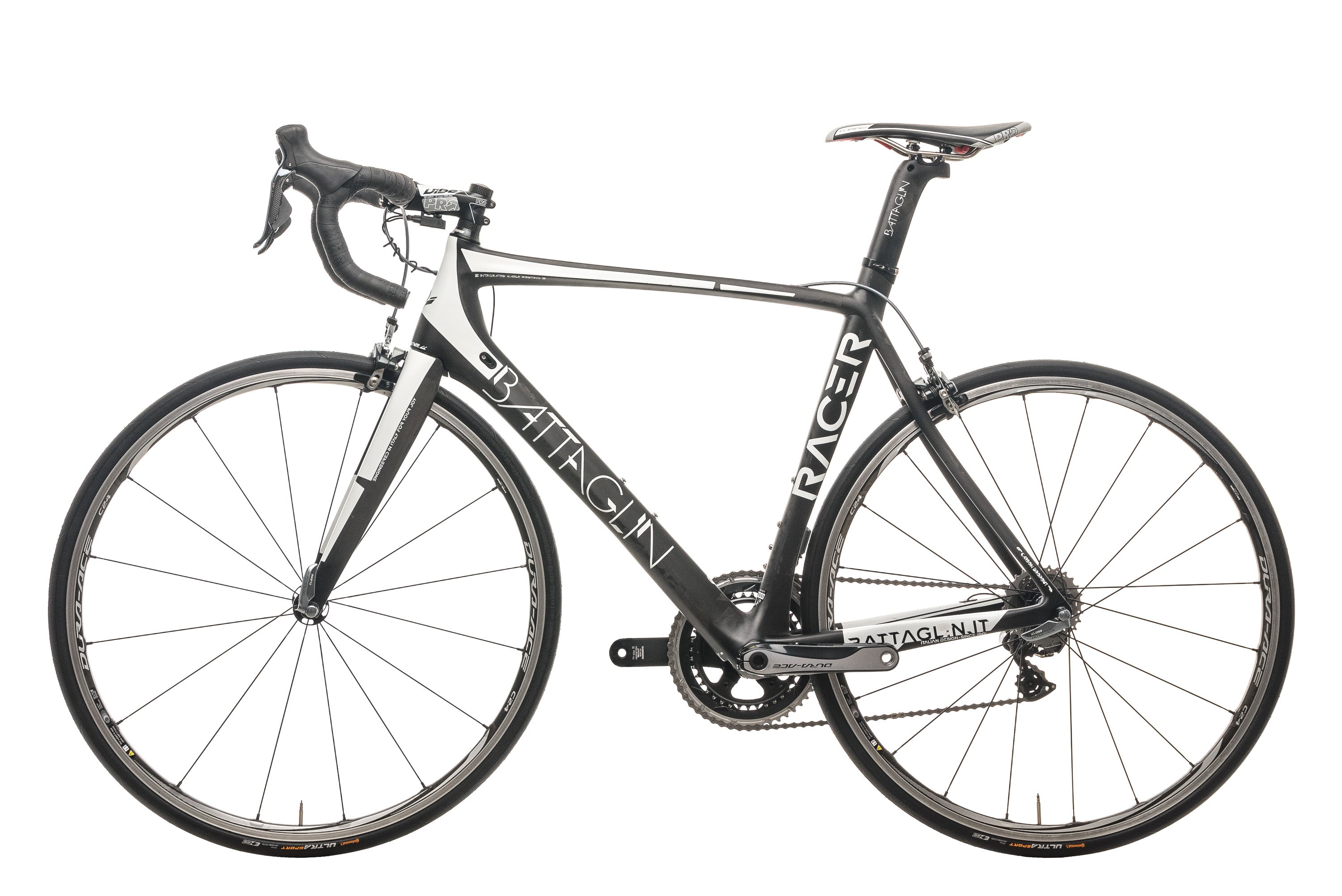 Battaglin Racer Road Bike 2015 - 56cm Lightweight Carbon Frame for Racing & Endurance Cycling | Perfect for Competitive Road Races & Long-Distance Training
