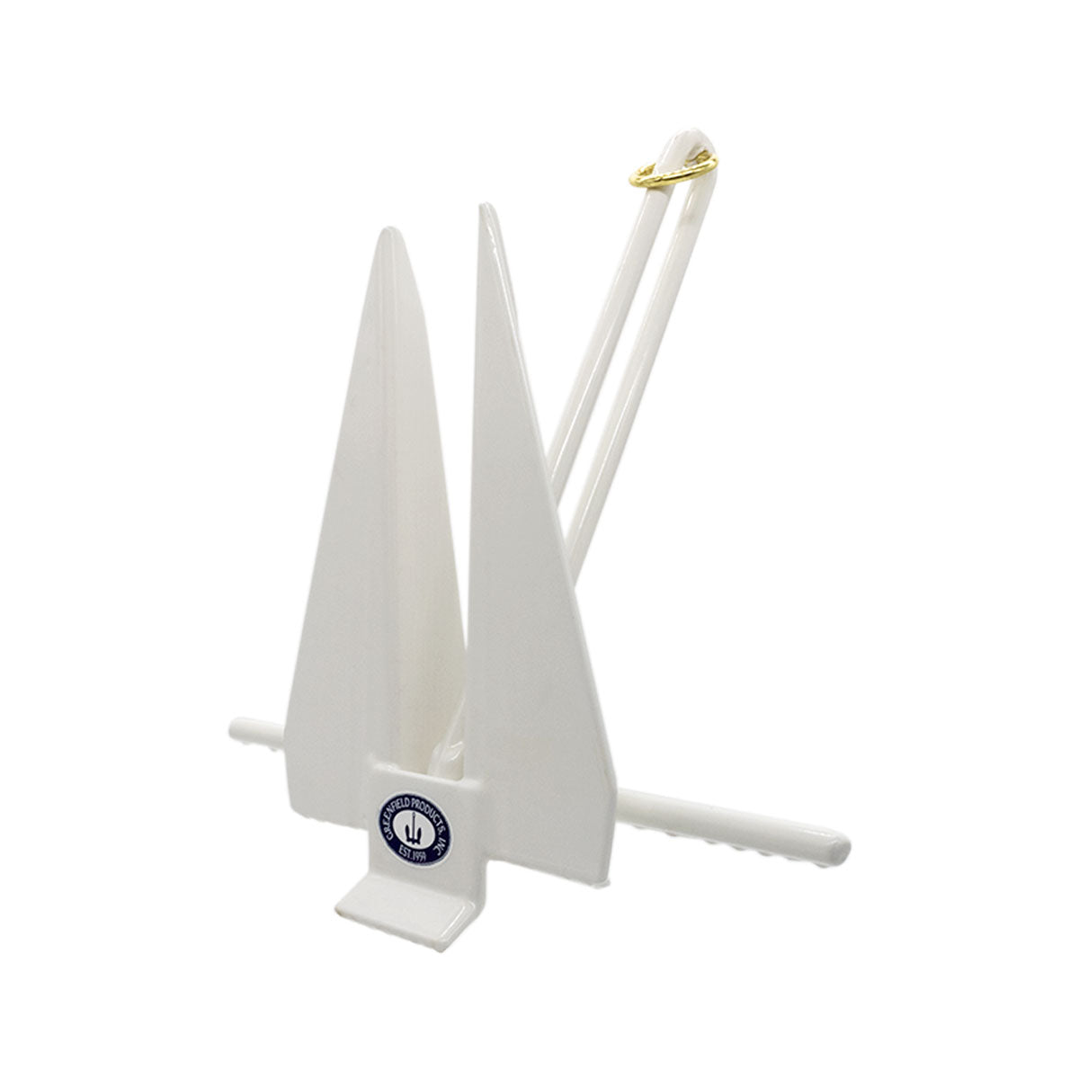 6 lb Slip Ring Anchor - Heavy Duty Marine Anchor for Boats, Kayaks, and Small Watercraft - Perfect for Fishing, Docking, and Mooring