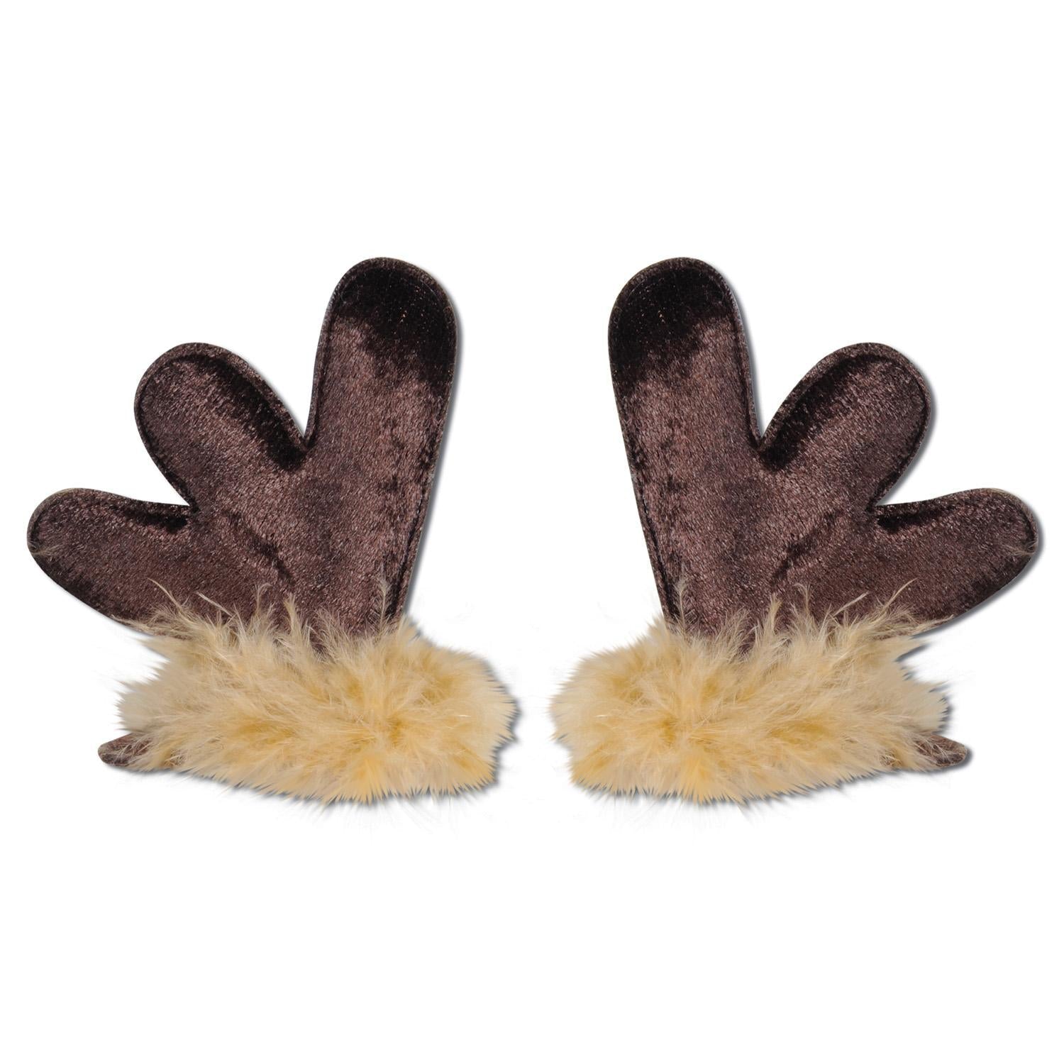 12 Pack Christmas Antler Hair Clips for Women - Festive Holiday Hair Accessories for Parties, Costumes & Christmas Photos