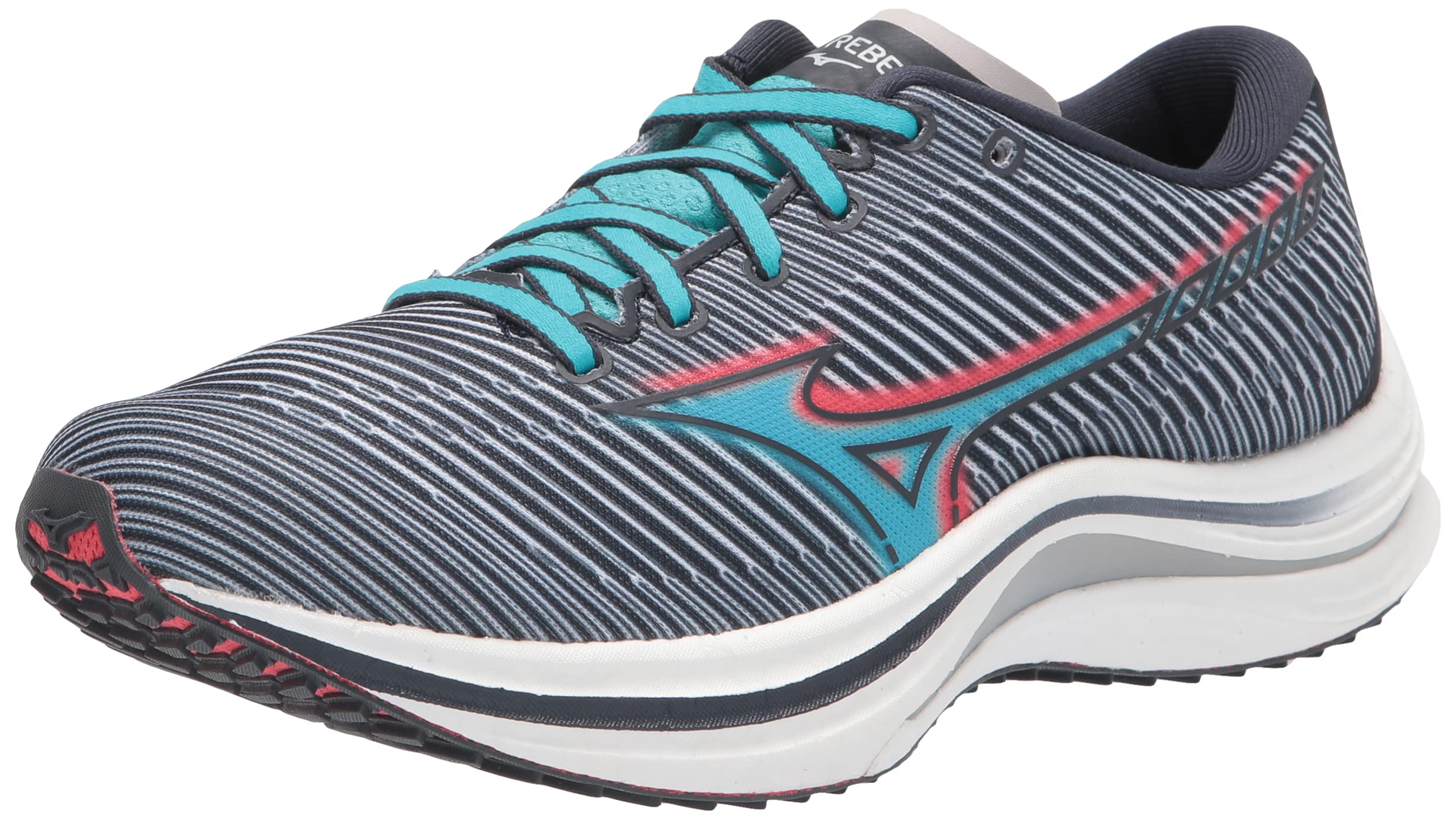Mizuno Women's Wave Rider 25 Running Shoes - Lightweight Cushioned Road Running Sneakers for Women | Perfect for Marathon Training, Jogging & Gym Workouts