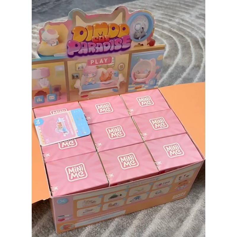 DIMOO Cat Paradise Series Complete Set - Limited Edition Collectible Blind Box Figures for Display & Decoration - Perfect for Anime Fans, Home Decor, and Gift Giving