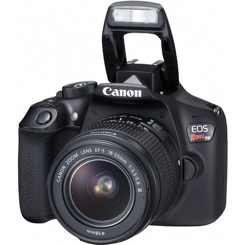 Canon EOS Rebel T6/2000D DSLR Camera with 18-55mm Lens Kit | WiFi & NFC Enabled | Perfect for Beginners, Travel Photography & Vlogging