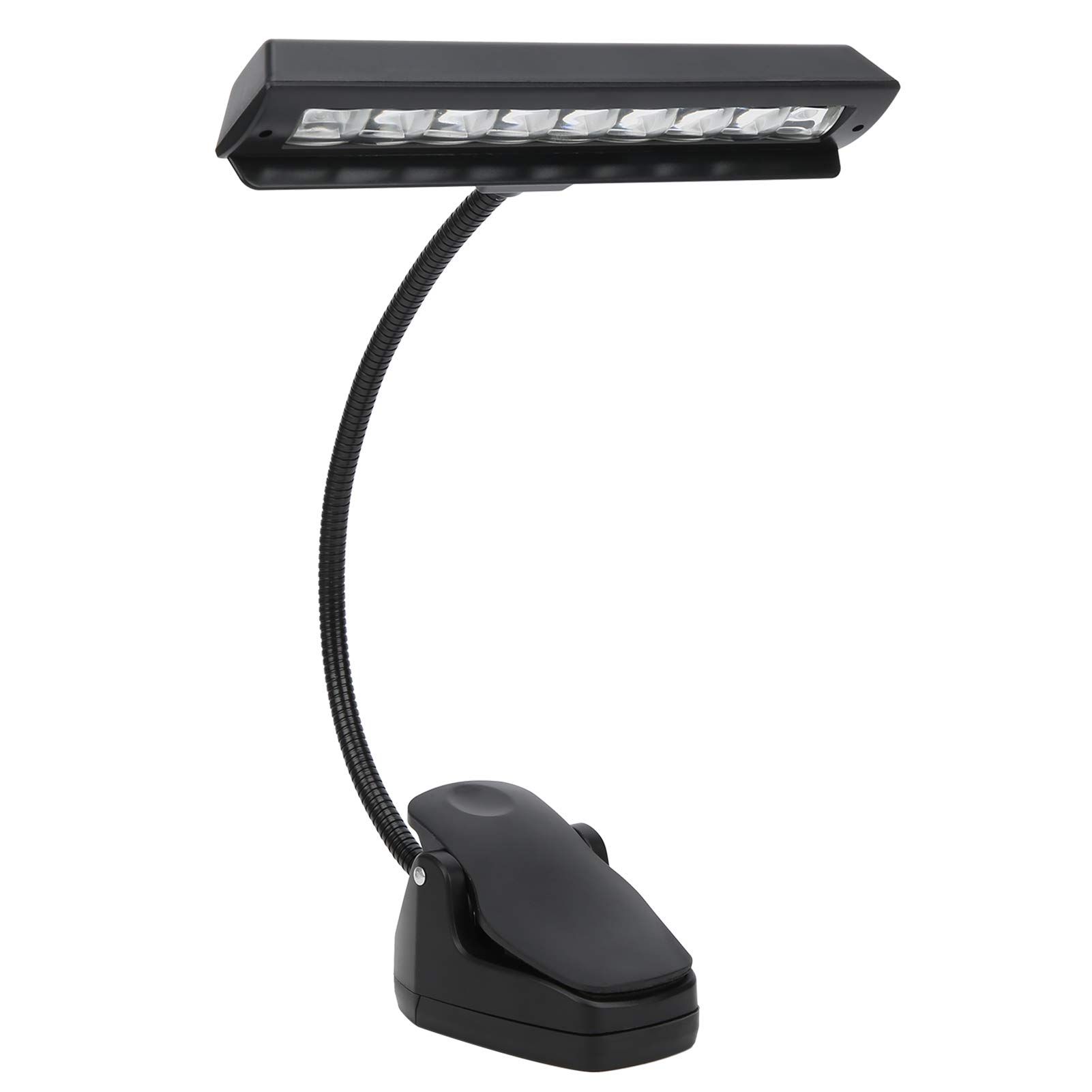 Professional LED Music Stand Light - Rechargeable & USB Powered, Eye Protection for Musicians - Perfect for Piano, Violin, & Sheet Music Reading