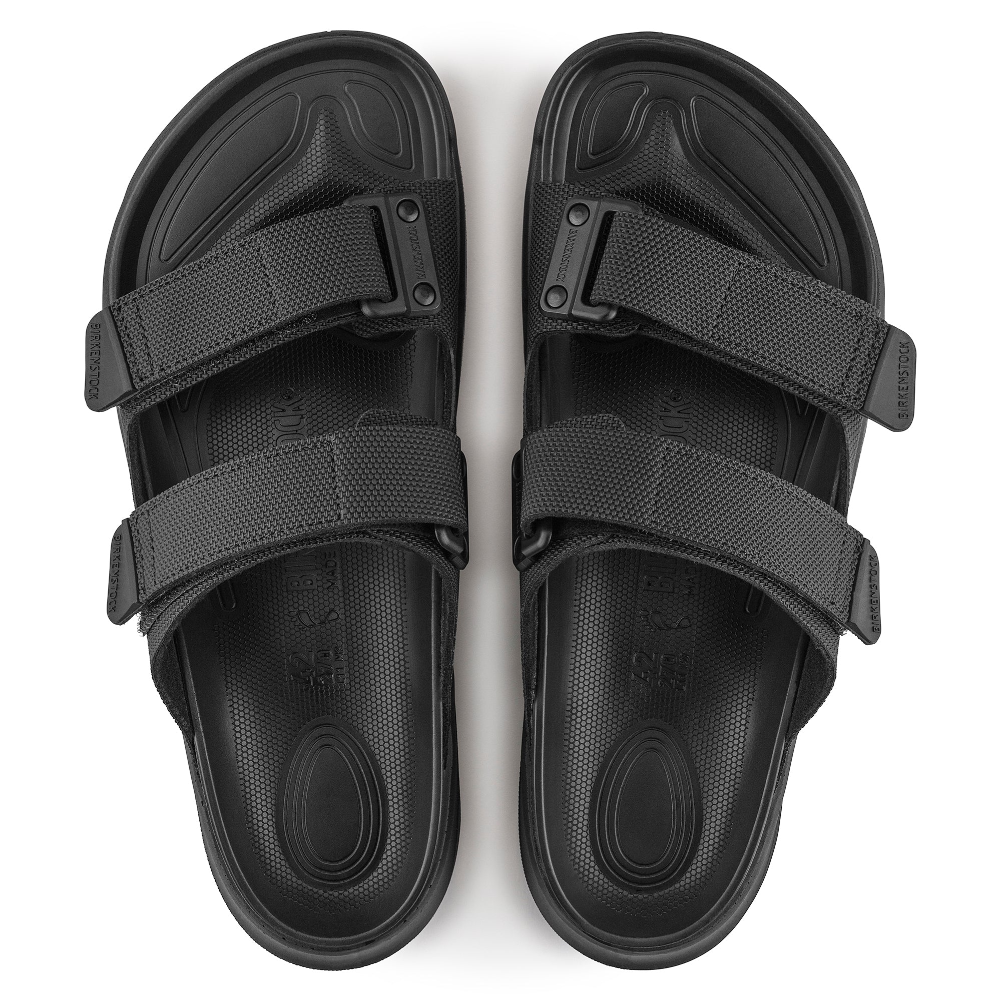 Birkenstock Men's Atacama Birko Flor Sandals in Futura Black - Comfortable & Durable Leather Footwear for Walking, Travel & Casual Wear