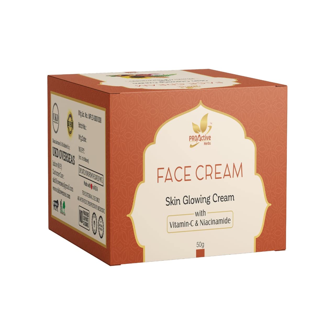 Best Vitamin C Face Cream for Glowing Skin - Brightening & Anti-Aging Moisturizer - Day & Night Use for All Skin Types