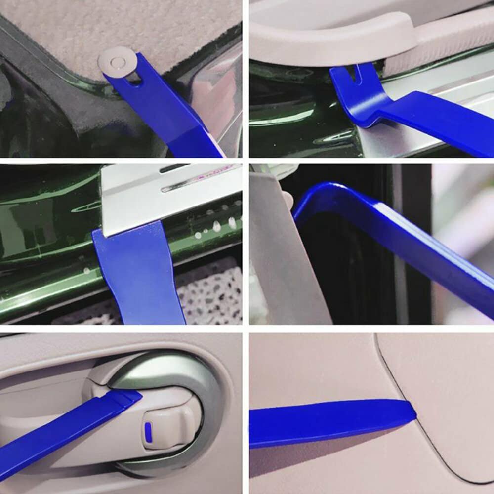 MACHSWON 8-Piece Car Trim Removal Tool Kit - Plastic Interior Installer for Radio, Door Panel & Dashboard - Auto Repair Tools for Professional Mechanics & DIY Enthusiasts - Perfect for Vehicle Maintenance, Stereo Installation & Interior Detailing