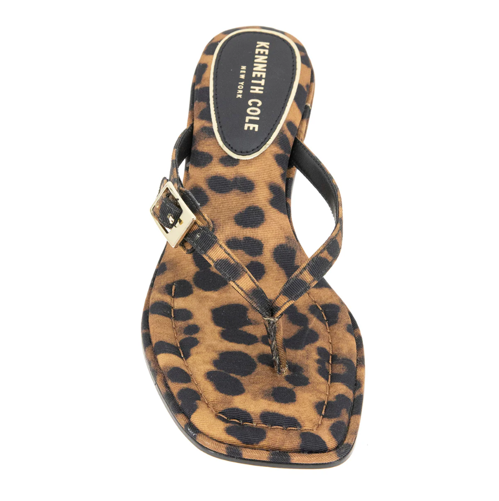 Kenneth Cole Women's Gillie Leopard Print Flats - Comfortable Slip-On Shoes for Work, Office & Casual Wear