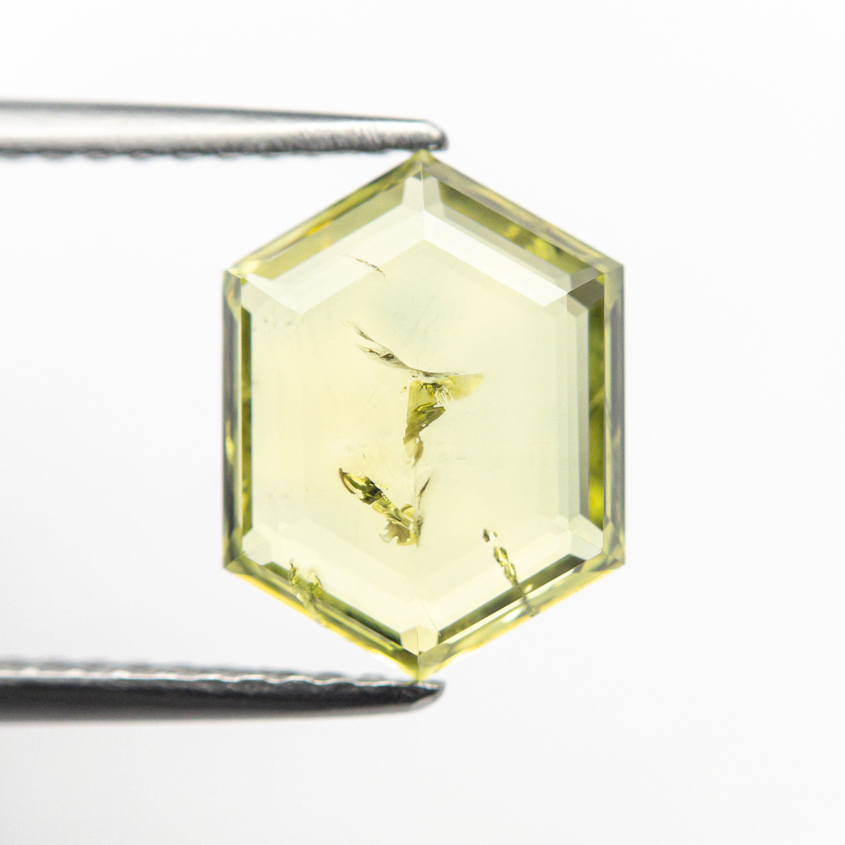 2.59ct Natural Hexagon Portrait Cut Sapphire Gemstone - 10.06x7.65x2.77mm (21603 16) for Jewelry Making & Engagement Rings