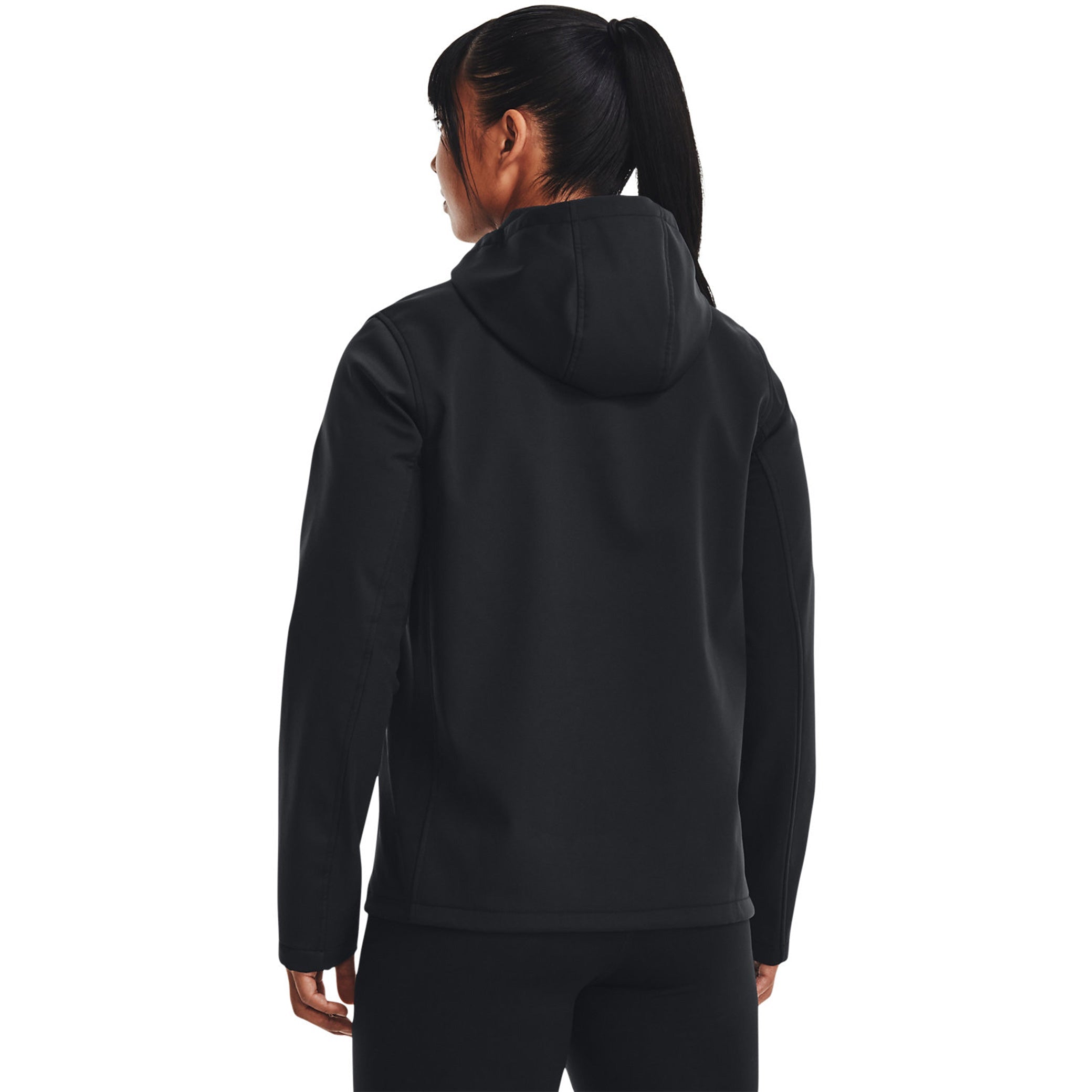 Flint Rogues RFC UA Women's CGI Hooded Jacket - Waterproof Windbreaker for Outdoor Sports & Hiking | Lightweight Fleece-Lined Winter Coat for Running, Camping & Travel