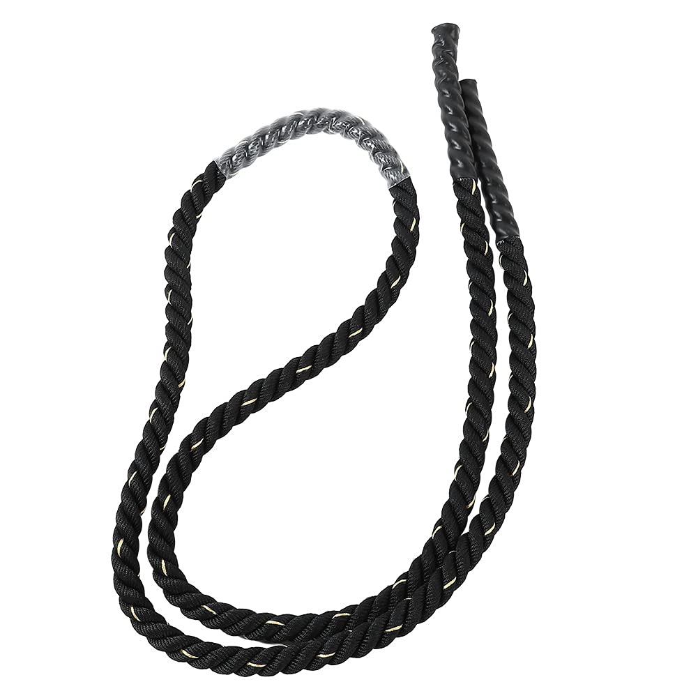Premium Polyester Fiber Throw Rope - Heavy Duty Gym Rope for Home Workouts, CrossFit Training & Outdoor Fitness | Ideal for Strength Training, Cardio Exercises & Functional Fitness