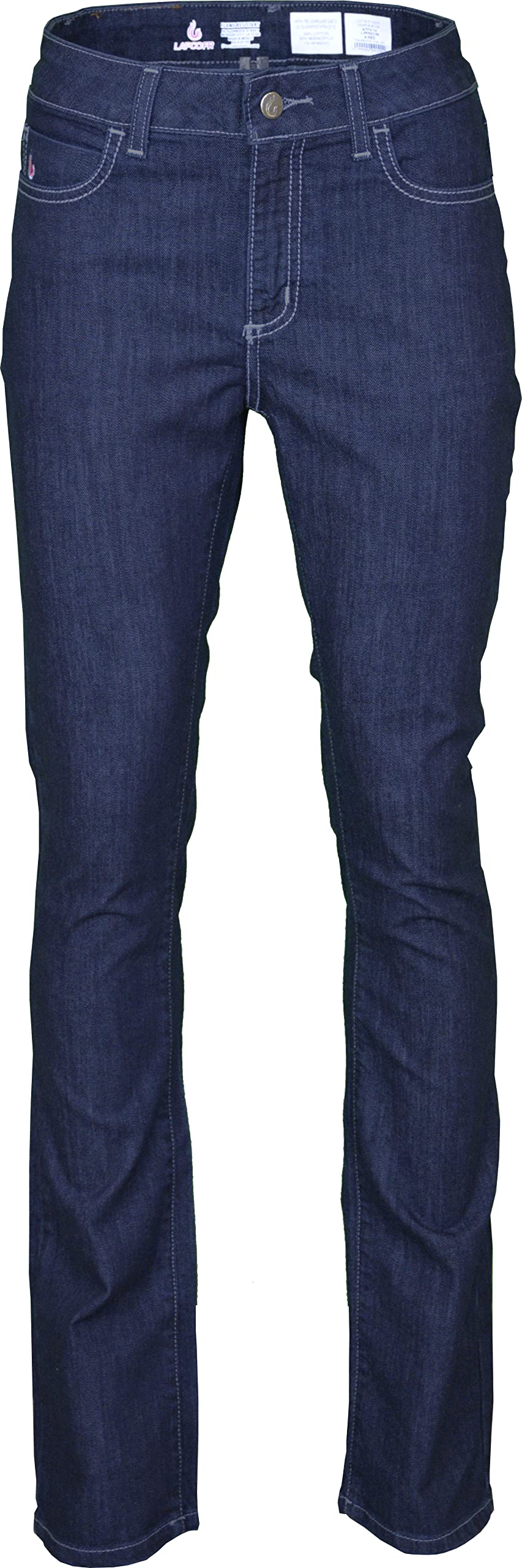 LAPCO FR Women's Comfort Stretch Relax Fit Flame Resistant Work Pants - Durable Safety Trousers for Industrial & Construction Work | OSHA Compliant Workwear for Electricians, Welders & Oilfield Workers