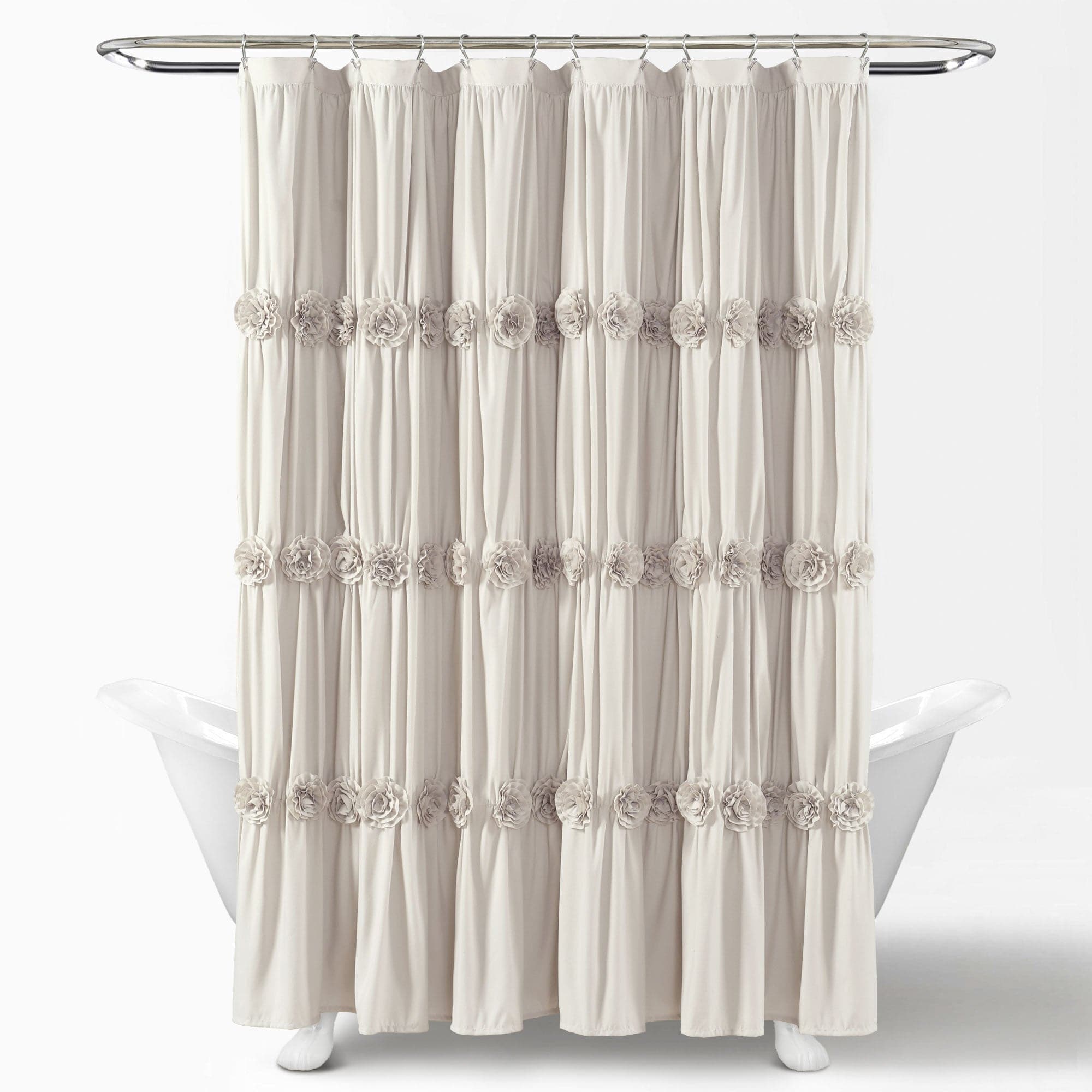 Stylish Darla Shower Curtain - Waterproof Bathroom Decor for Modern Homes - Perfect for Bathrooms, Dorms & Guest Rooms