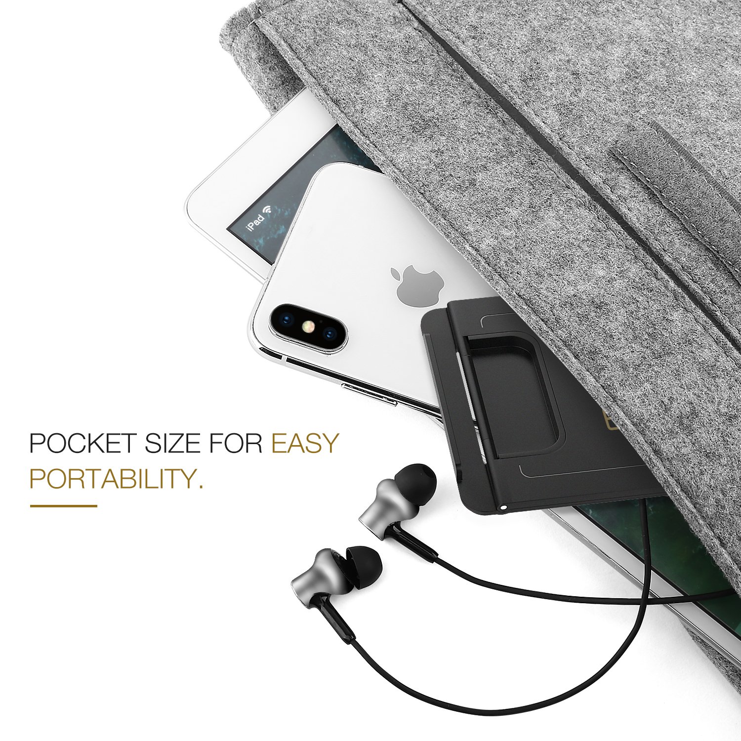 MoKo 2-Pack Adjustable Phone & Tablet Stand Holder for 4-11 Inch Devices - Compatible with iPhone 16/15/14/13 Pro/Max/Plus Series, iPad, Samsung Galaxy - Perfect for Desk, Office, Bedside, Kitchen & Video Watching