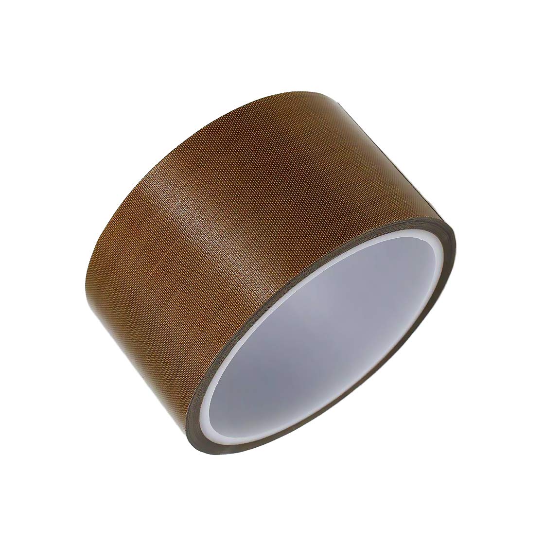 Semlos 1 Inch x 33 Feet Teflon Tape for Vacuum Sealer - High Temperature Resistant PTFE Sealant Tape, Compatible with Most Vacuum Sealer Machines (Brown) - Perfect for Food Preservation, Industrial Sealing & Plumbing Applications