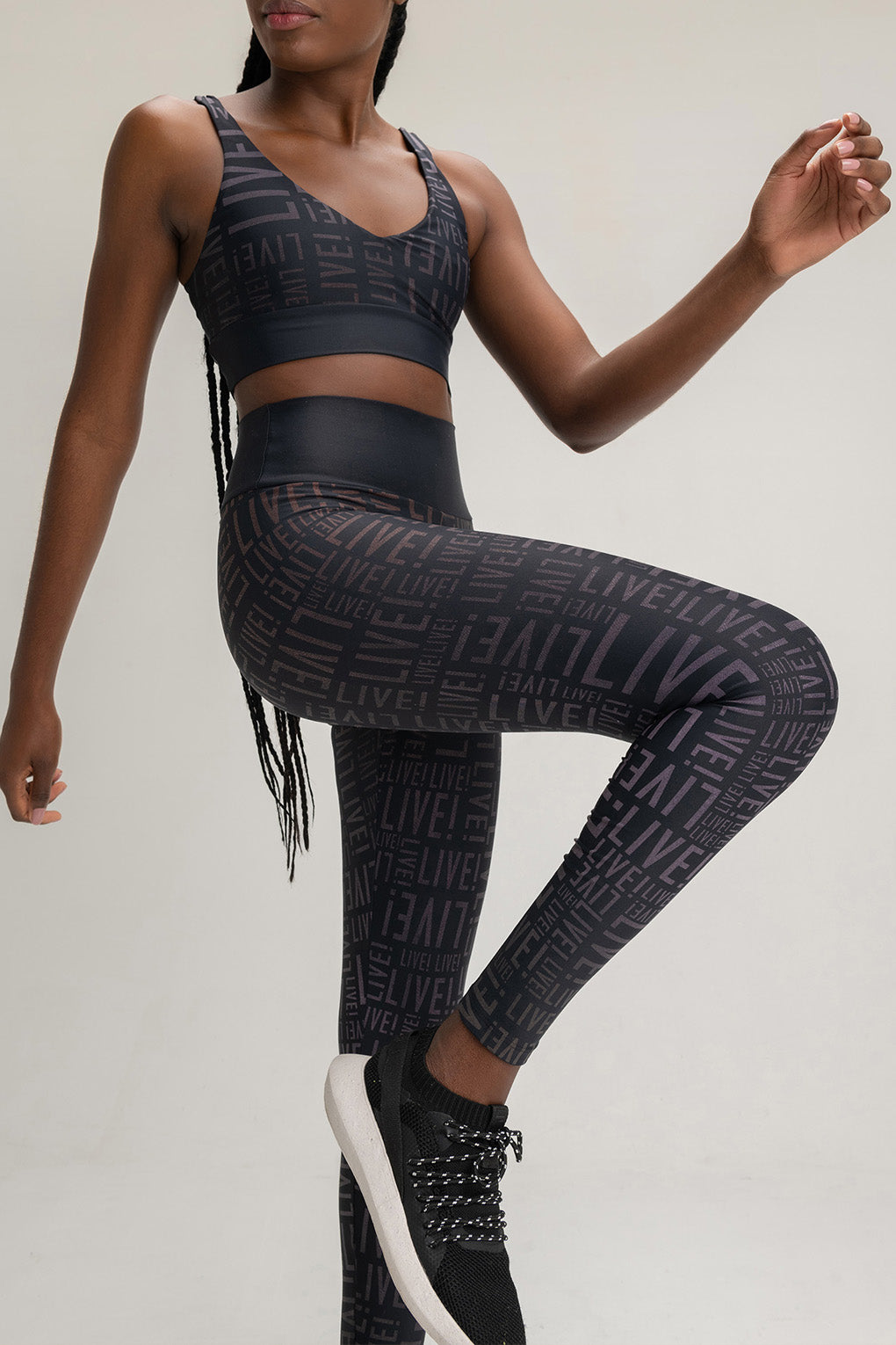 Live! Sense® Pro Leggings - High Waist Yoga Pants for Women, Breathable Workout Leggings with Pockets - Perfect for Yoga, Gym, Running & Everyday Wear