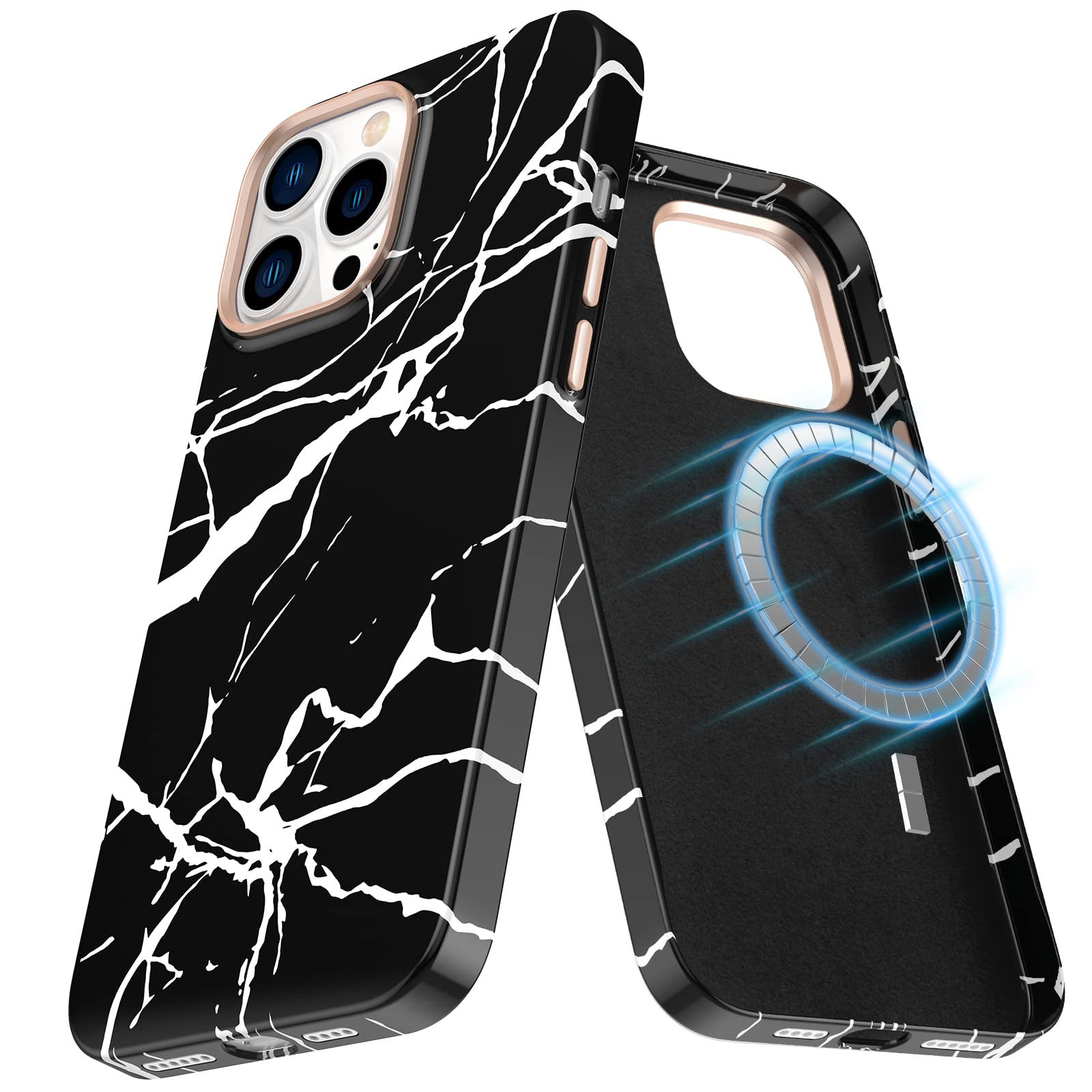 Magnetic Phone Case Compatible with iPhone 13 Pro Max (6.7