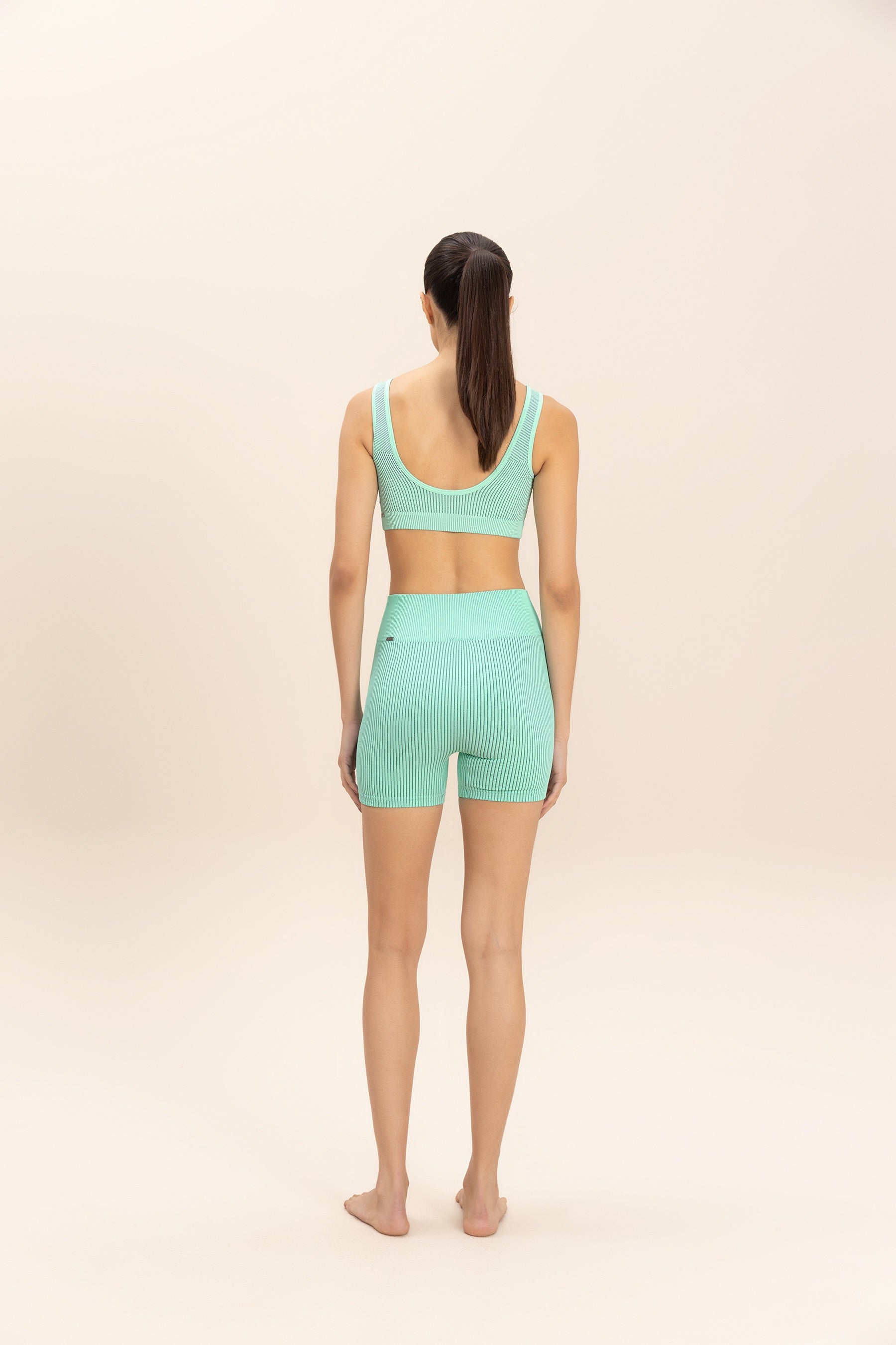 Women's Ribbed Classic Seamless Shorts - Comfortable High Waist Yoga Shorts for Workout, Lounge & Sleep - Soft Stretchy Athletic Shorts for Running, Gym & Home Wear