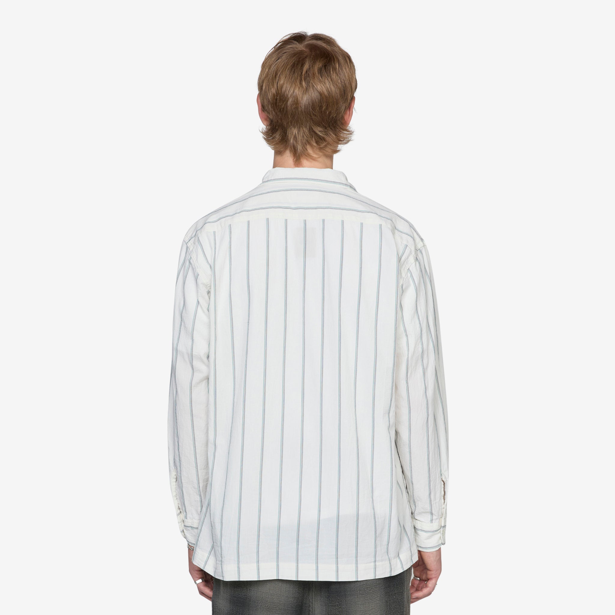 Vincent Long Sleeve Shirt Off White | Premium Cotton Men's Casual Button Down Shirt | Perfect for Office, Date Night & Business Casual Outfits