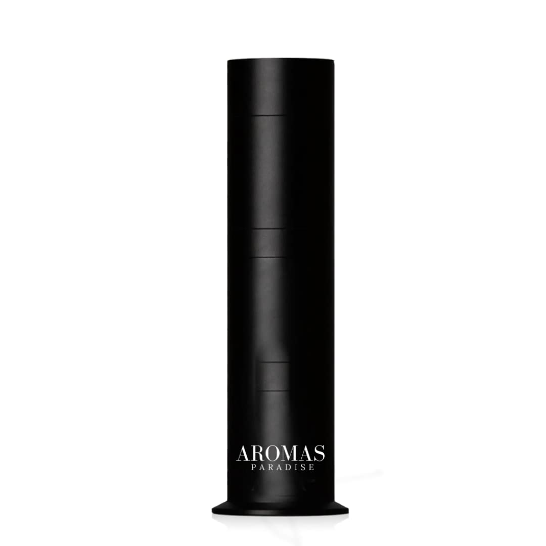 Paradise Mini Essential Oil Diffuser - Ultrasonic Aromatherapy Diffuser for Spa, Home & Office | Black Scent Machine for Relaxation, Sleep & Stress Relief | Perfect for Bedroom, Yoga & Meditation Spaces