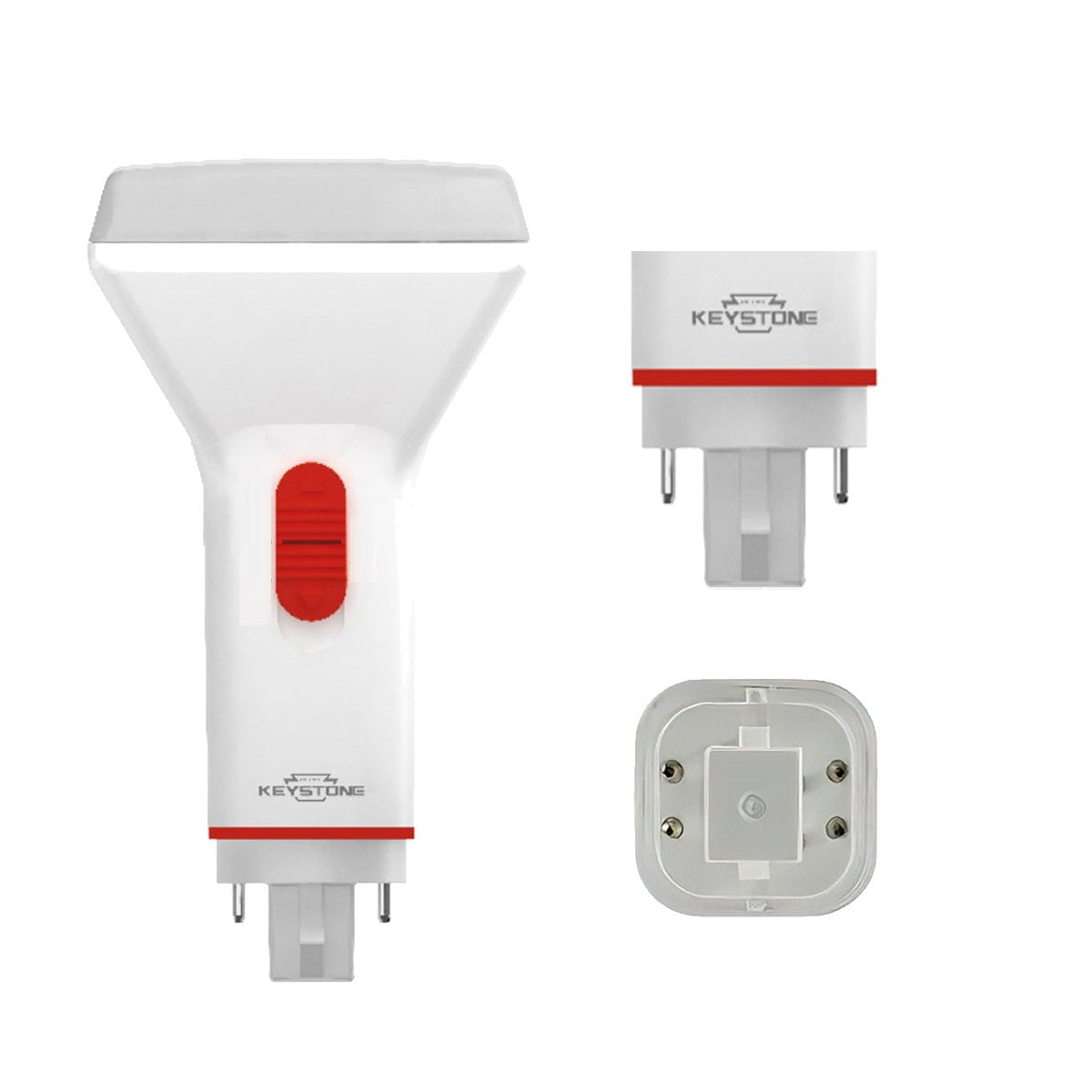 4 Pin PL LED Bulb 10W 1150 Lumens - Electronic Ballast - 3000K|3500K|4000K Color Temperature - G24q Base - Energy Efficient Replacement for Fluorescent Lights - Perfect for Offices, Kitchens, and Commercial Spaces