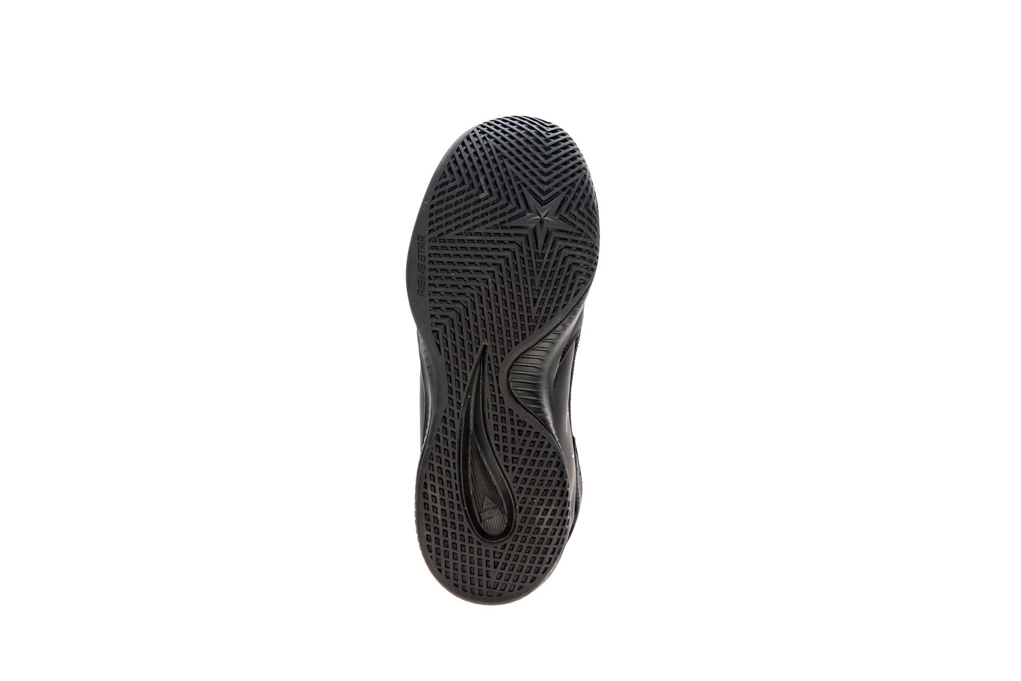 Men's Black Rim Industrial Work Shoes - Durable Safety Footwear for Construction, Warehouse & Outdoor Work