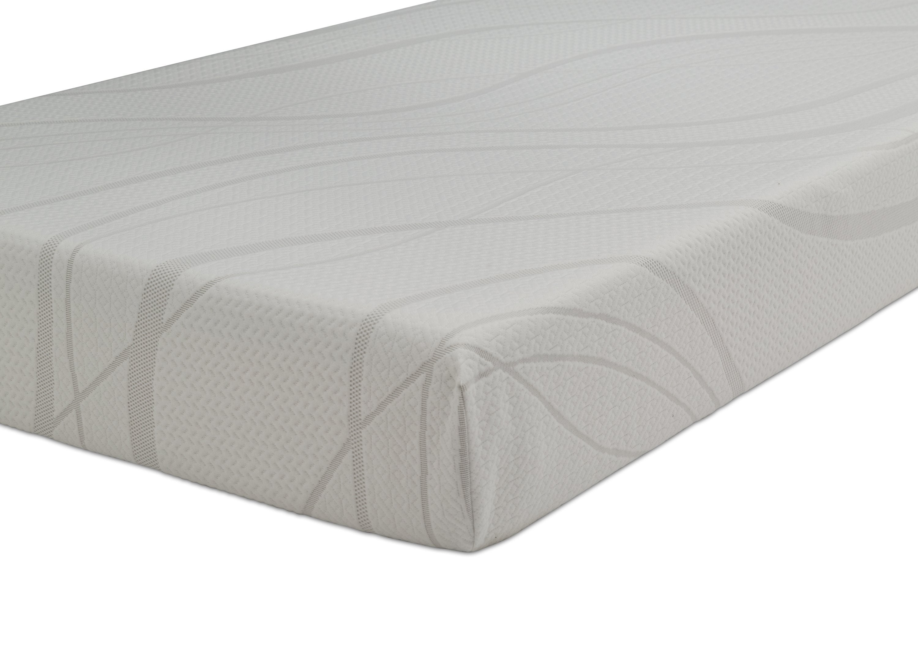 6 Inch Memory Foam Mattress - Queen Size Cooling Gel Infused Mattress Topper for Back Pain Relief | Perfect for Guest Beds, Dorm Rooms & RV Camping