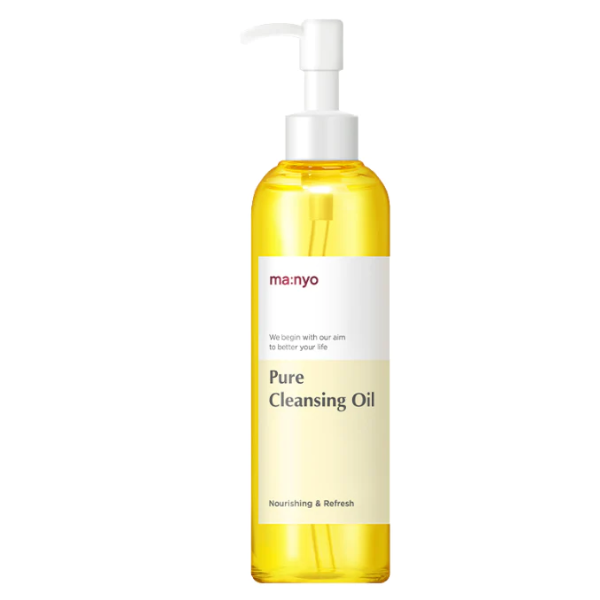 Manyo Factory Pure Cleansing Oil - Gentle Korean Facial Cleanser for Makeup Removal & Deep Pore Cleansing | Ideal for Daily Skincare Routine & Sensitive Skin
