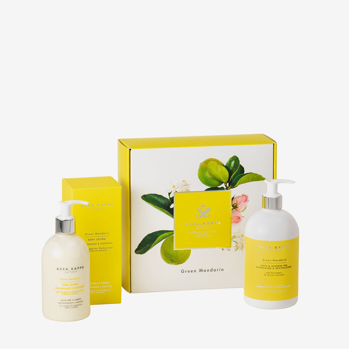 Green Mandarin Body Care Gift Set - Luxurious Bath & Body Essentials for Relaxation & Self-Care - Perfect for Spa Days, Gifts & Home Pampering