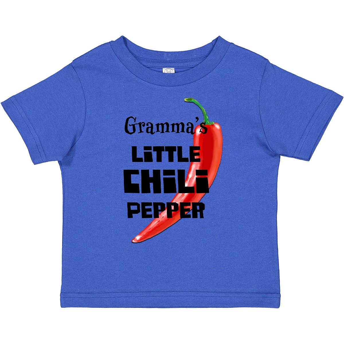 Gramma's Little Chili Pepper Toddler T-Shirt - Cute Baby Boy & Girl Cotton Tee - Perfect for Family Photos, Holidays & Playtime